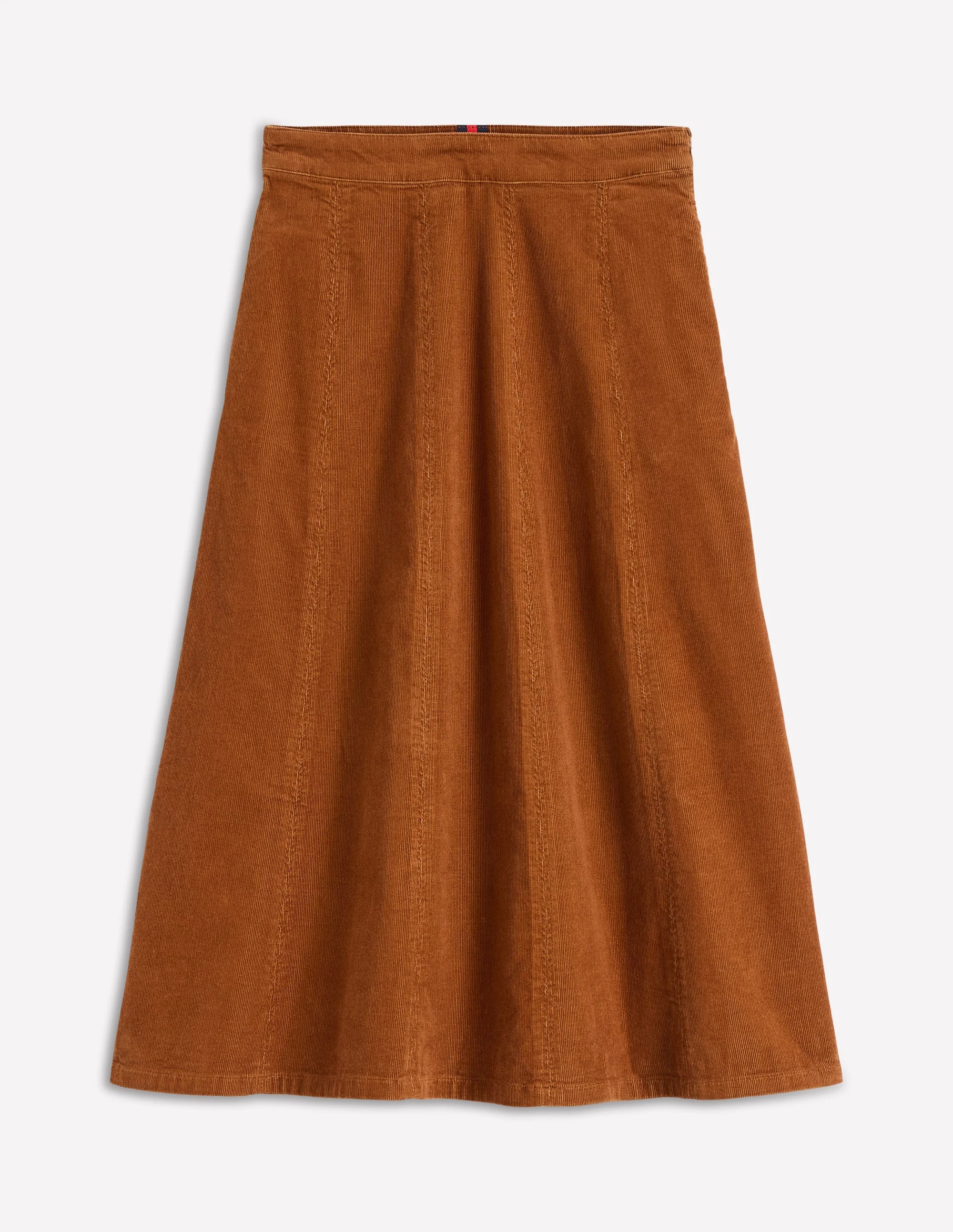 Joy Cord Midi Skirt-Ginger - Image 5