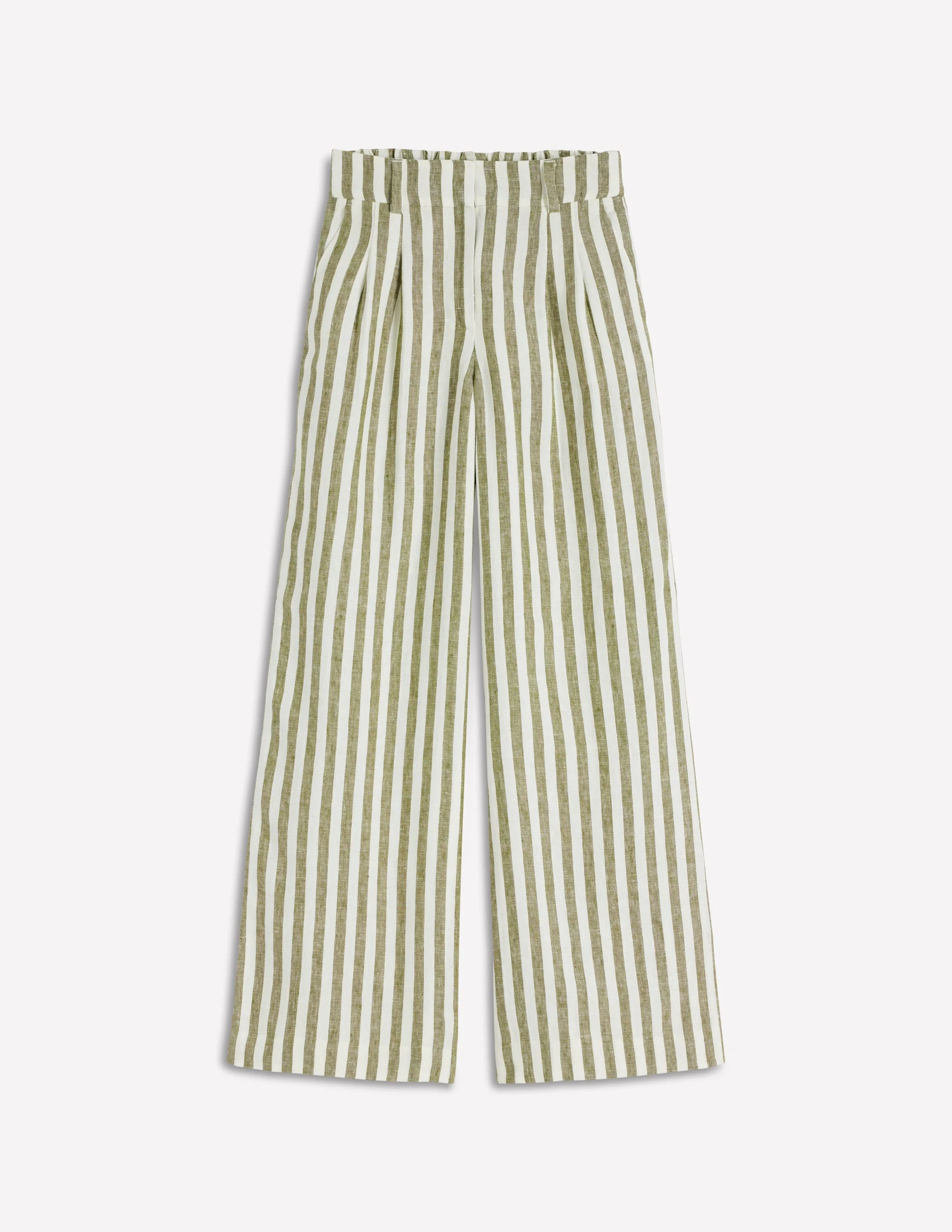 Kensington Linen Trousers-Mayfly Stripe - Image 6
