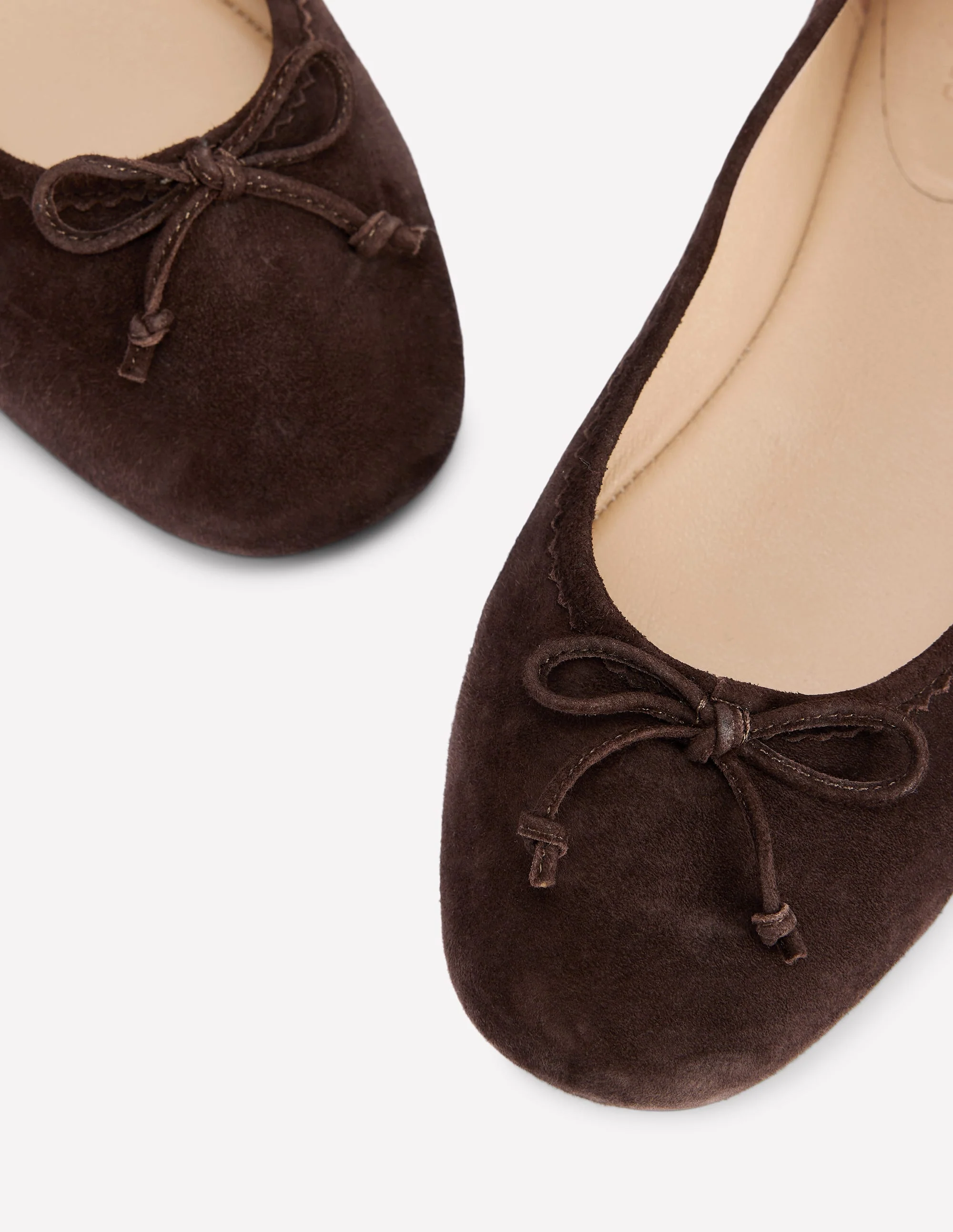 Kitty Flexi Sole Ballet Pumps-Chocolate - Image 4