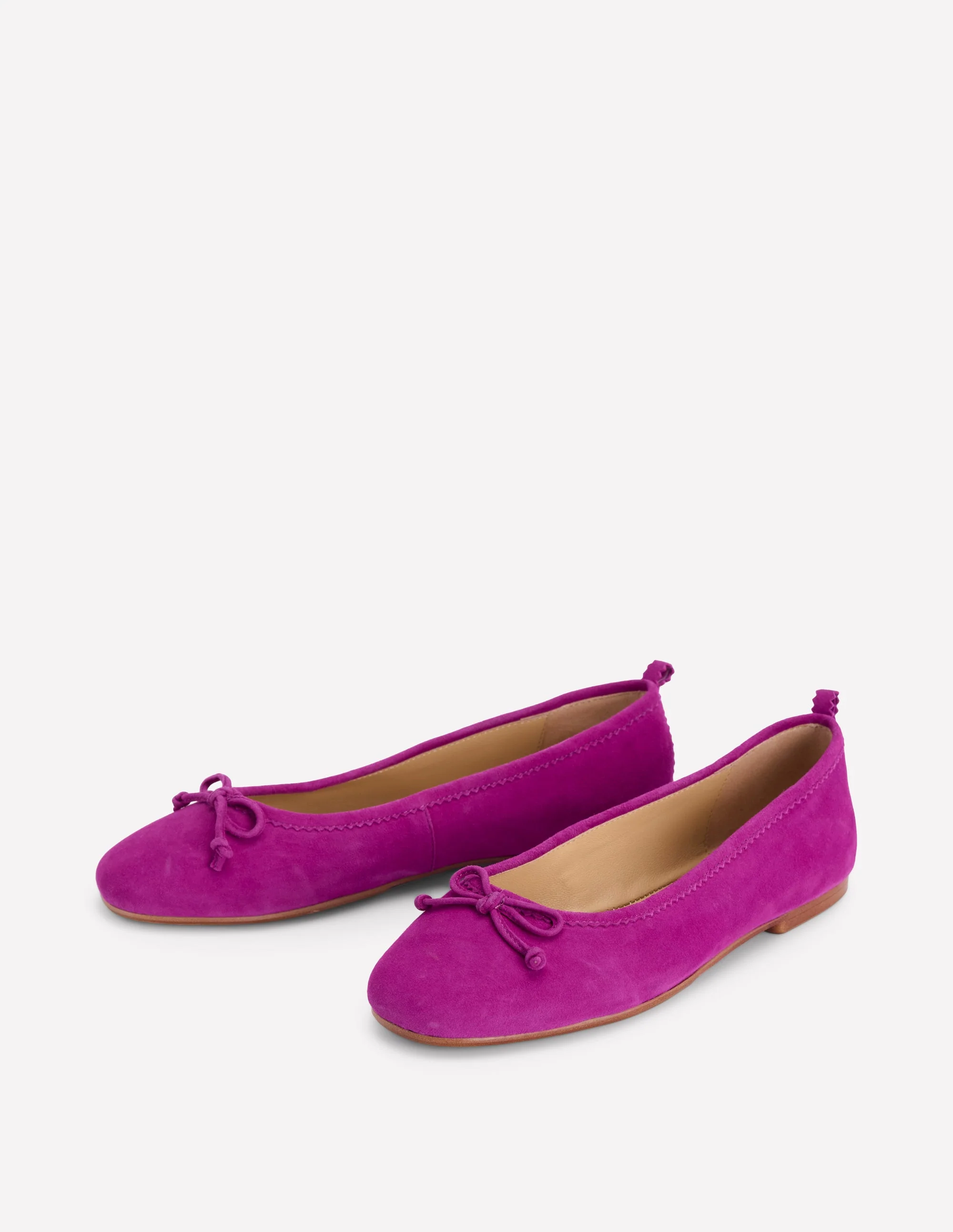 Kitty Flexi Sole Ballet Pumps-Regal Purple - Image 3