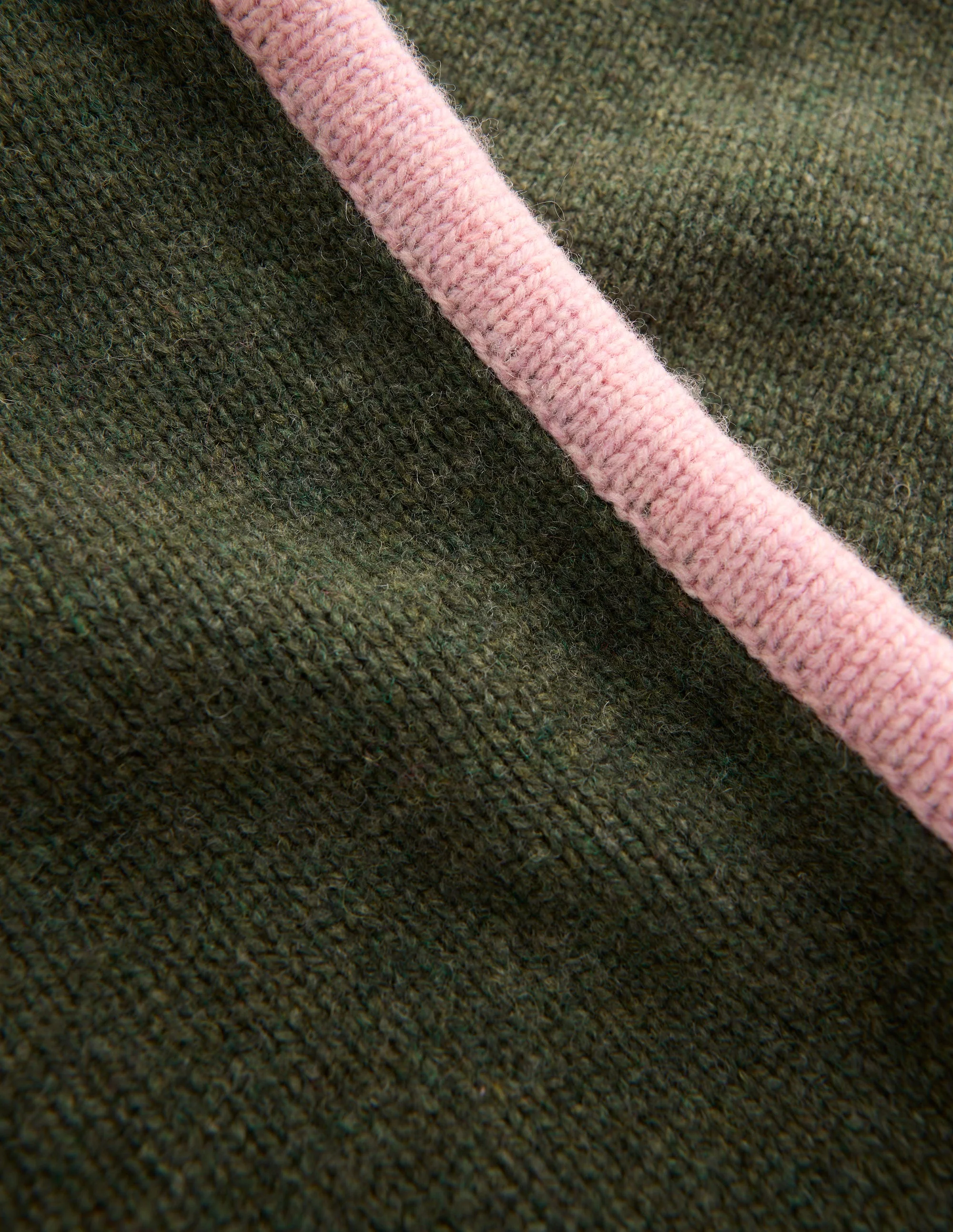 Knitted Hood-Deep Olive - Image 3