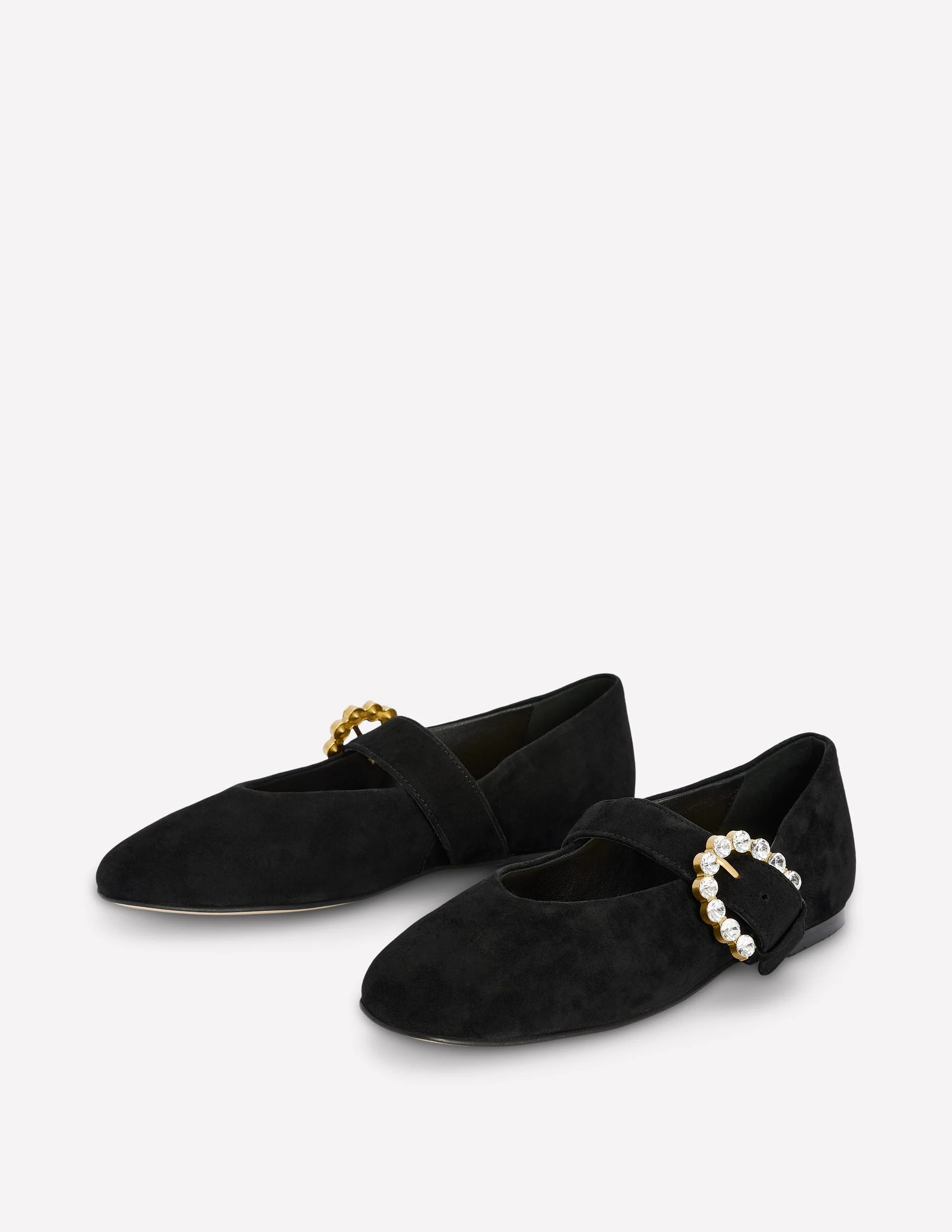 Kylie Flat Buckle Mary Janes-Black - Image 4
