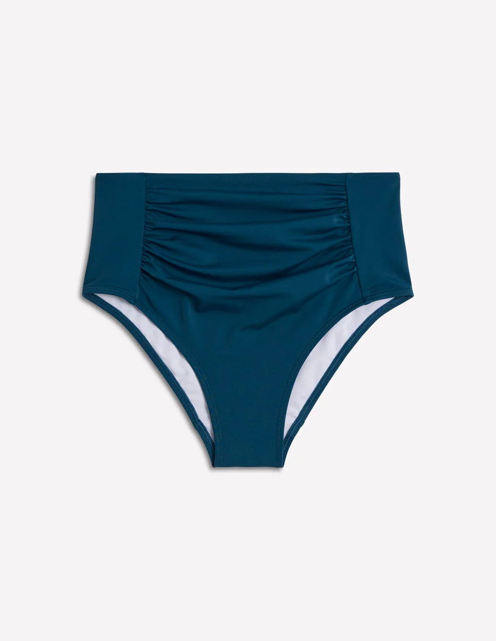 Kythira Ruched Bikini Bottoms-Oceanside Blue - Image 11