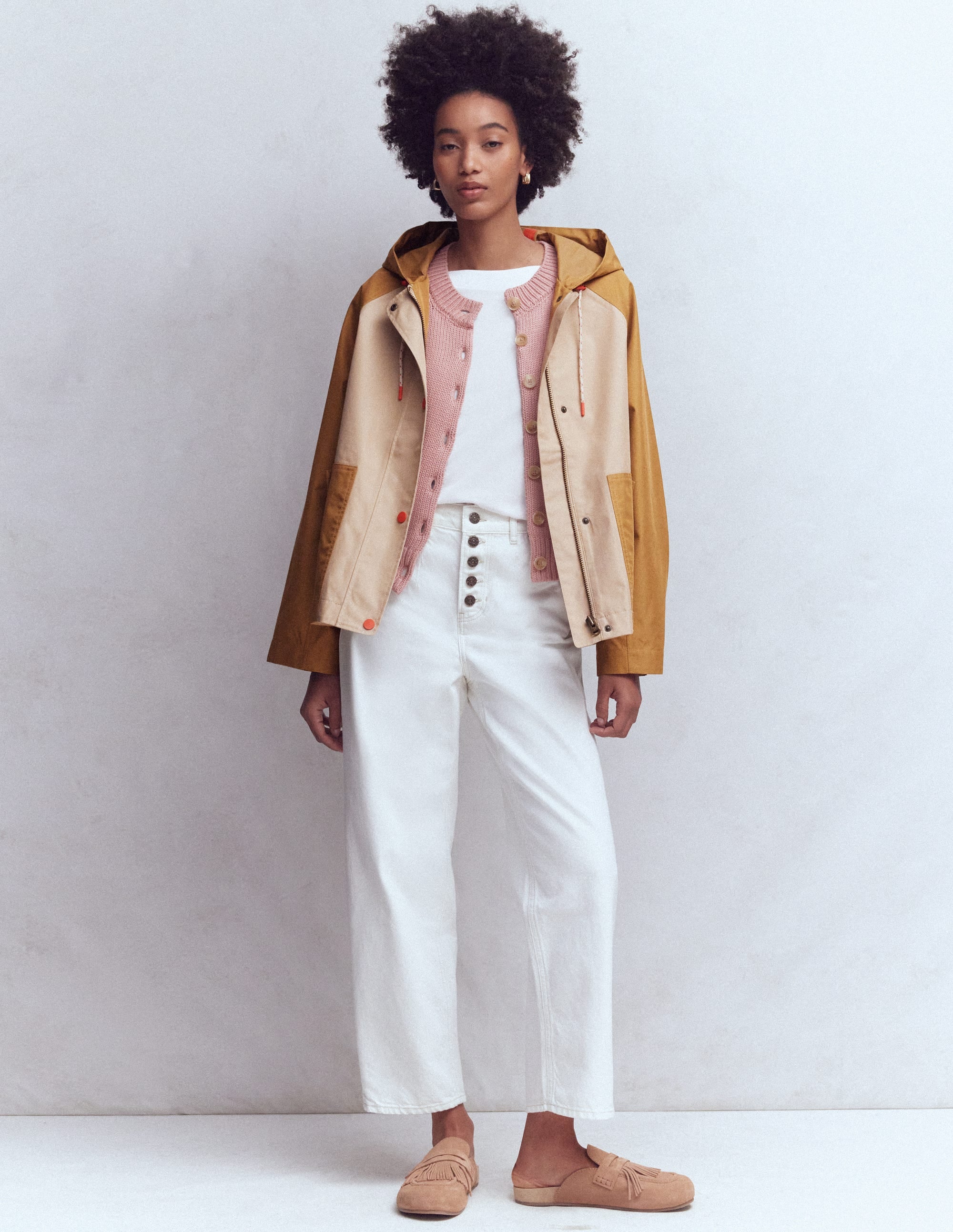 Lightweight Rain Mac-Neutral - Image 5