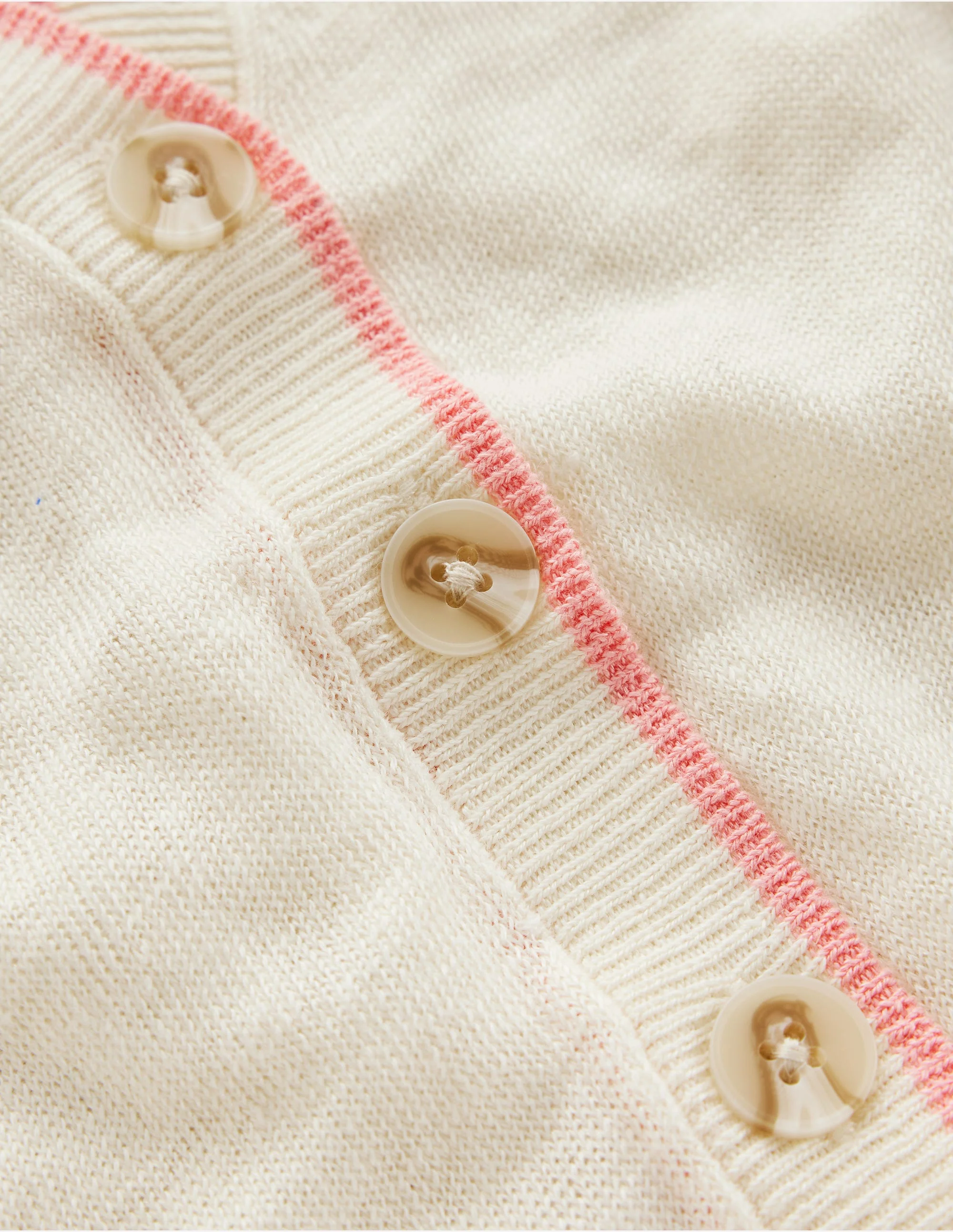 Liv V-Neck Linen Cardigan-Warm Ivory - Image 6