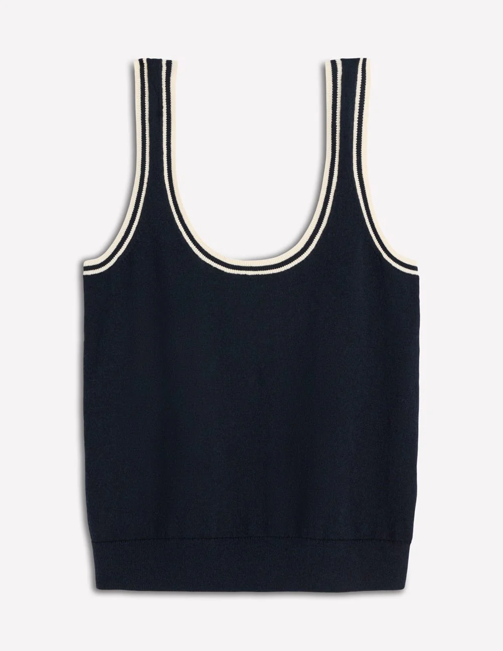 Liz Knitted Tank-Navy - Image 6