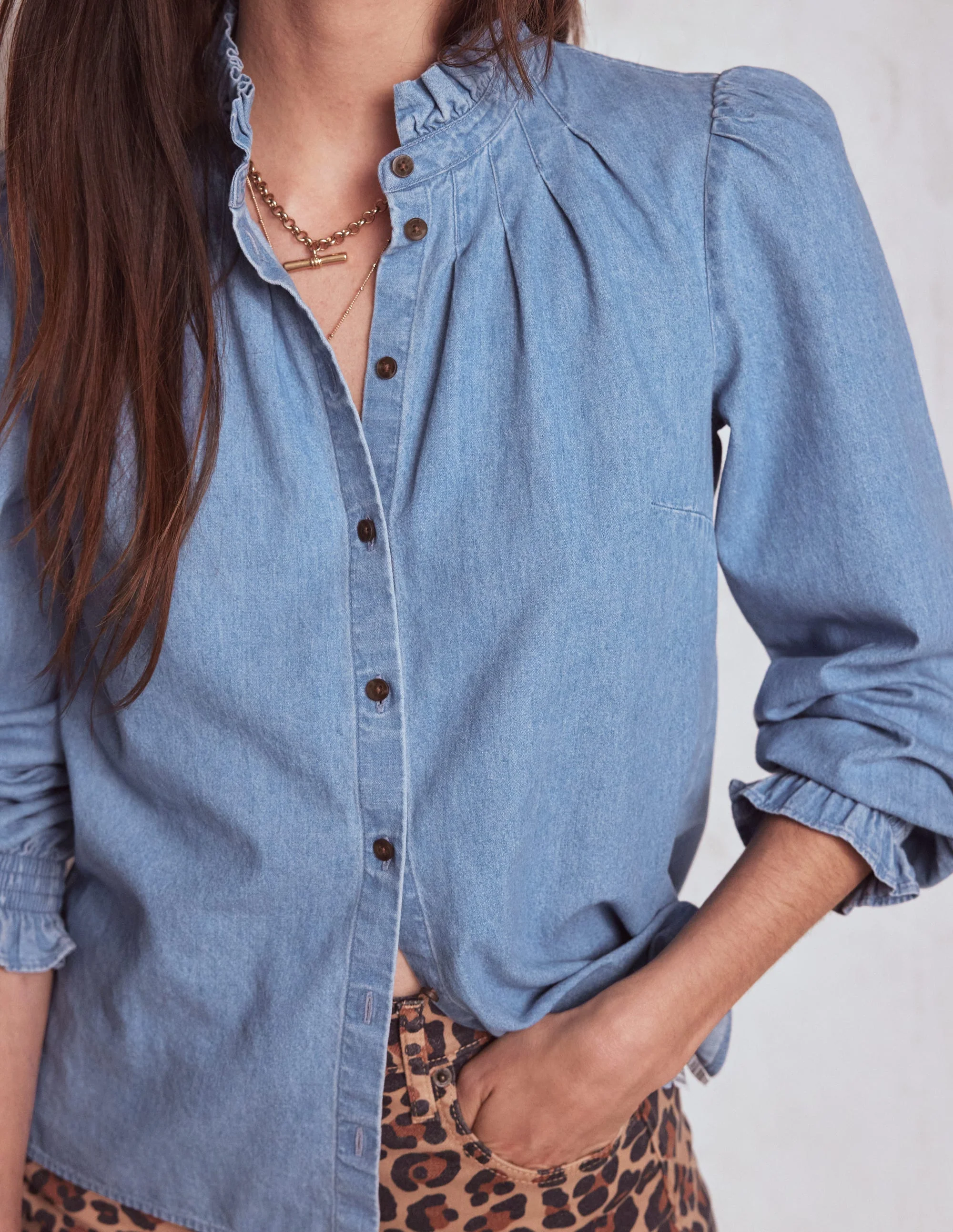 Lorna Denim Top-Light Authentic - Image 3
