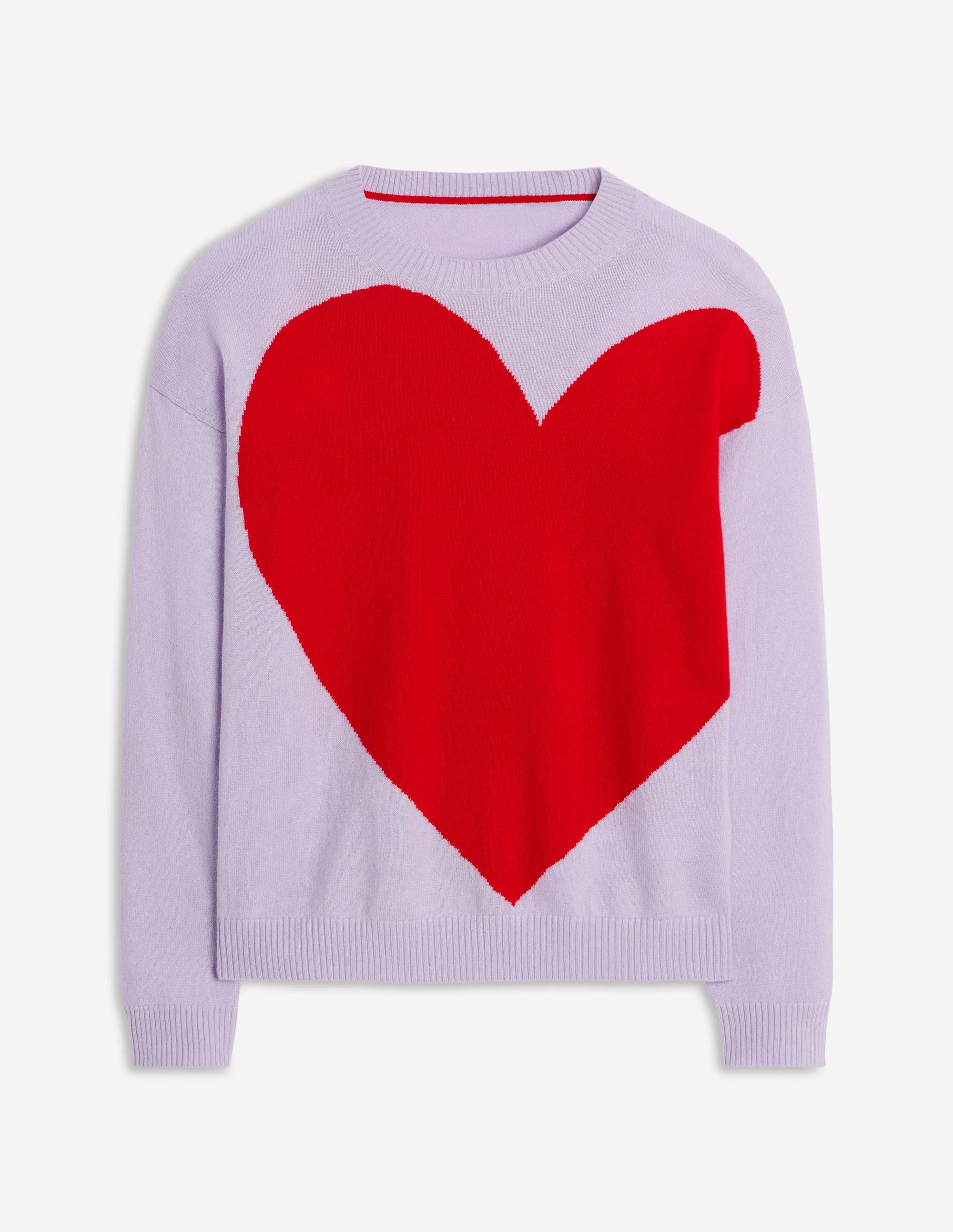 Lydia Cashmere Jumper-Purple Heart - Image 5