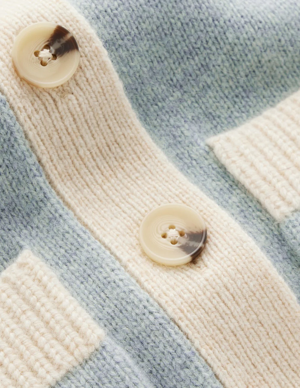 Marion Merino Cardigan-Snowbird Blue, Navy - Image 7