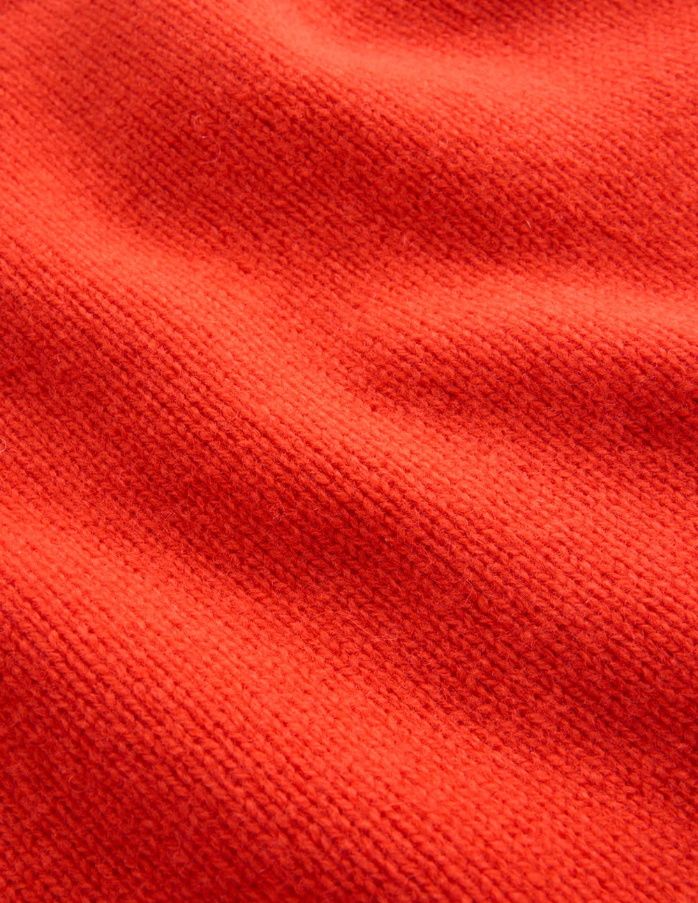 Marion Merino High Neck Jumper-Gladioli Orange - Image 9