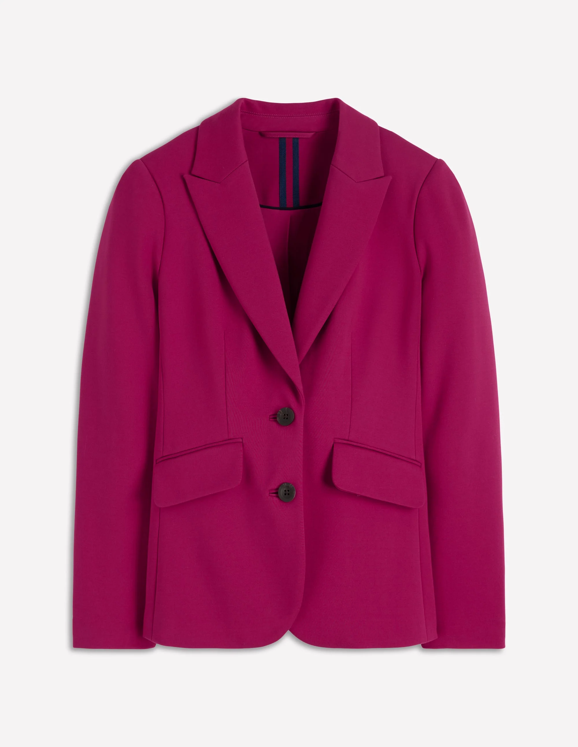 Marylebone Ponte Blazer-Pomegranate - Image 6
