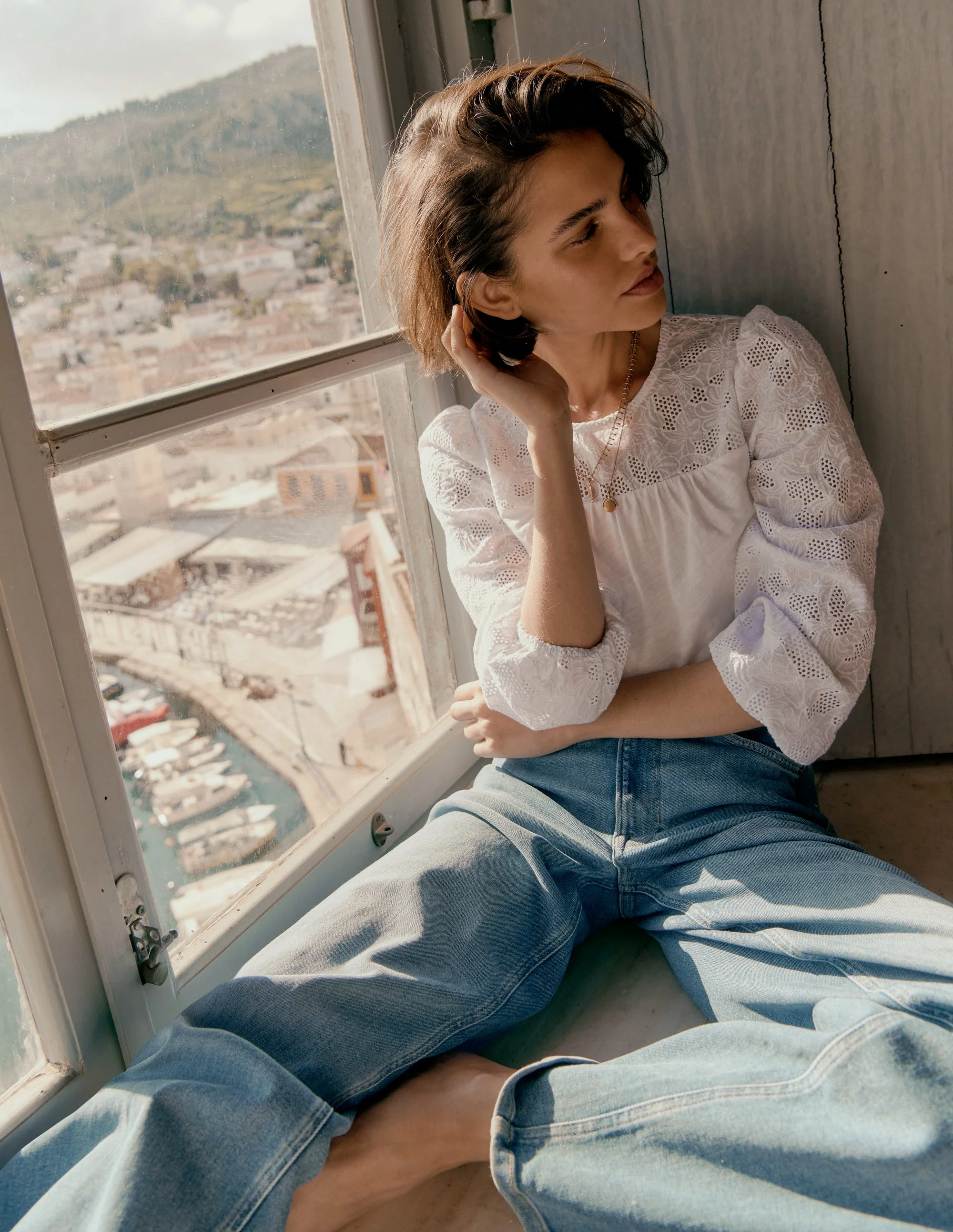 May Broderie Top-White - Image 5