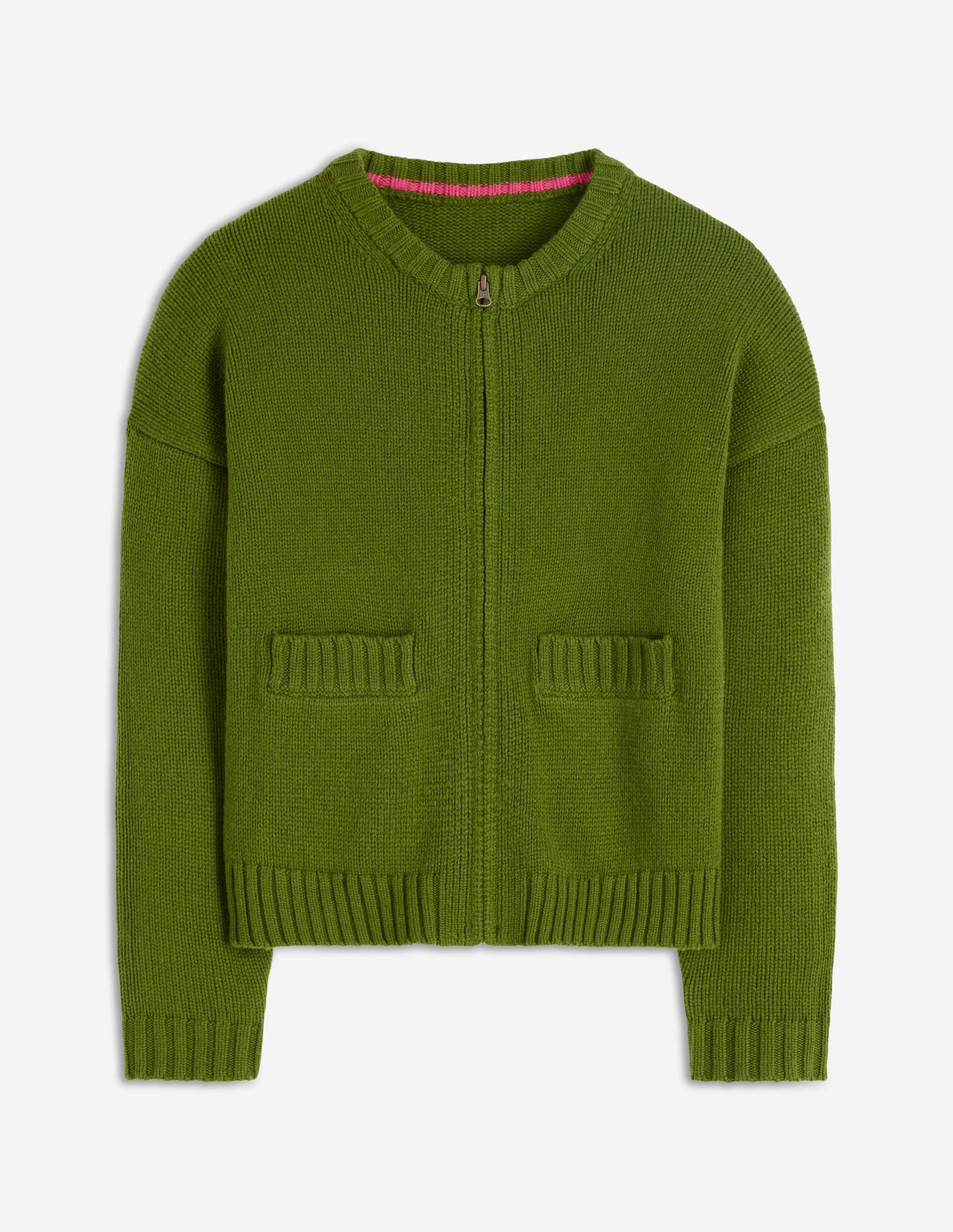 Maya Zip-up Jacket-Herb Garden - Image 5