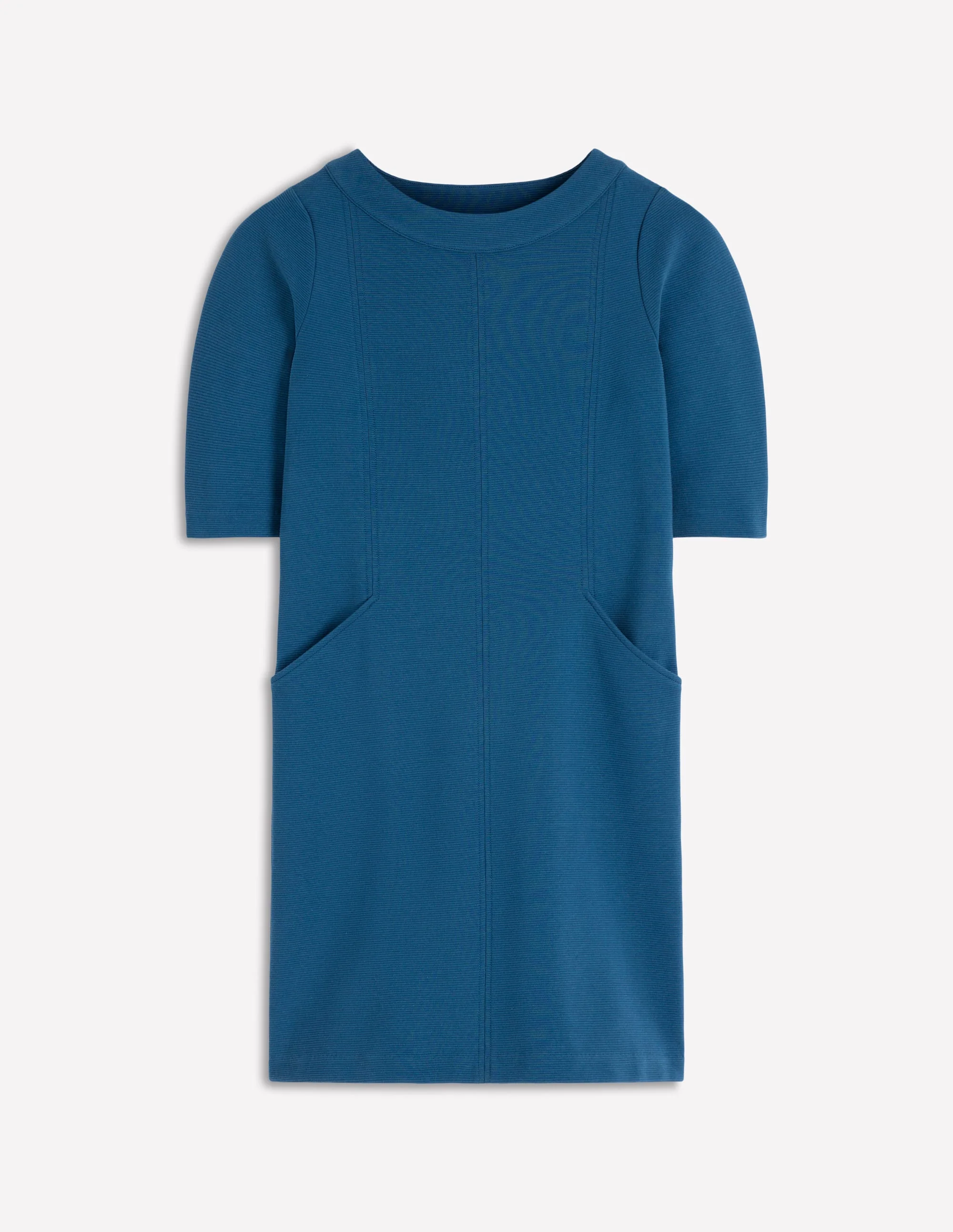 Nessa Ottoman Shift Dress-Tourmaline Blue - Image 5