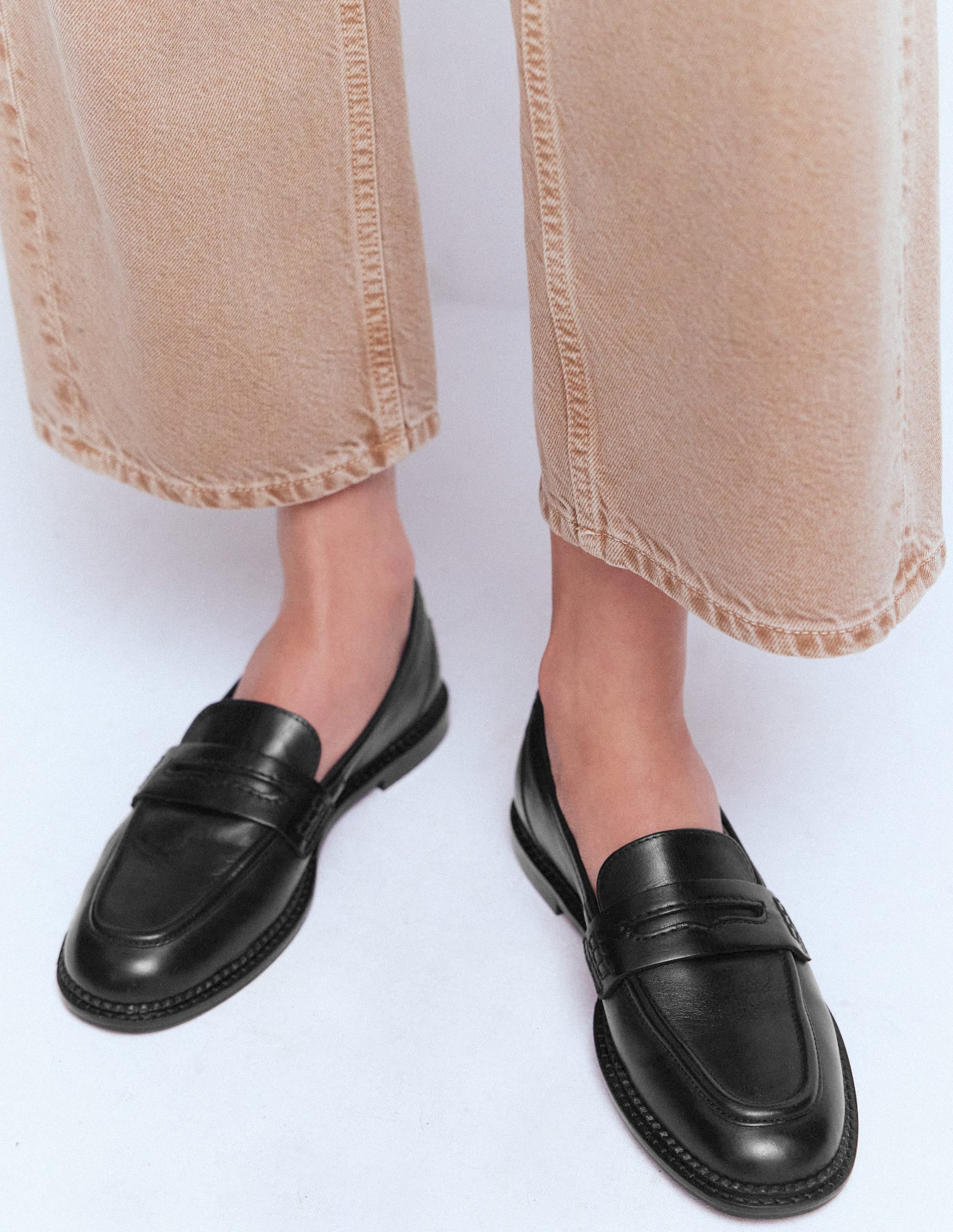 Nya Penny Loafers-Black - Image 4