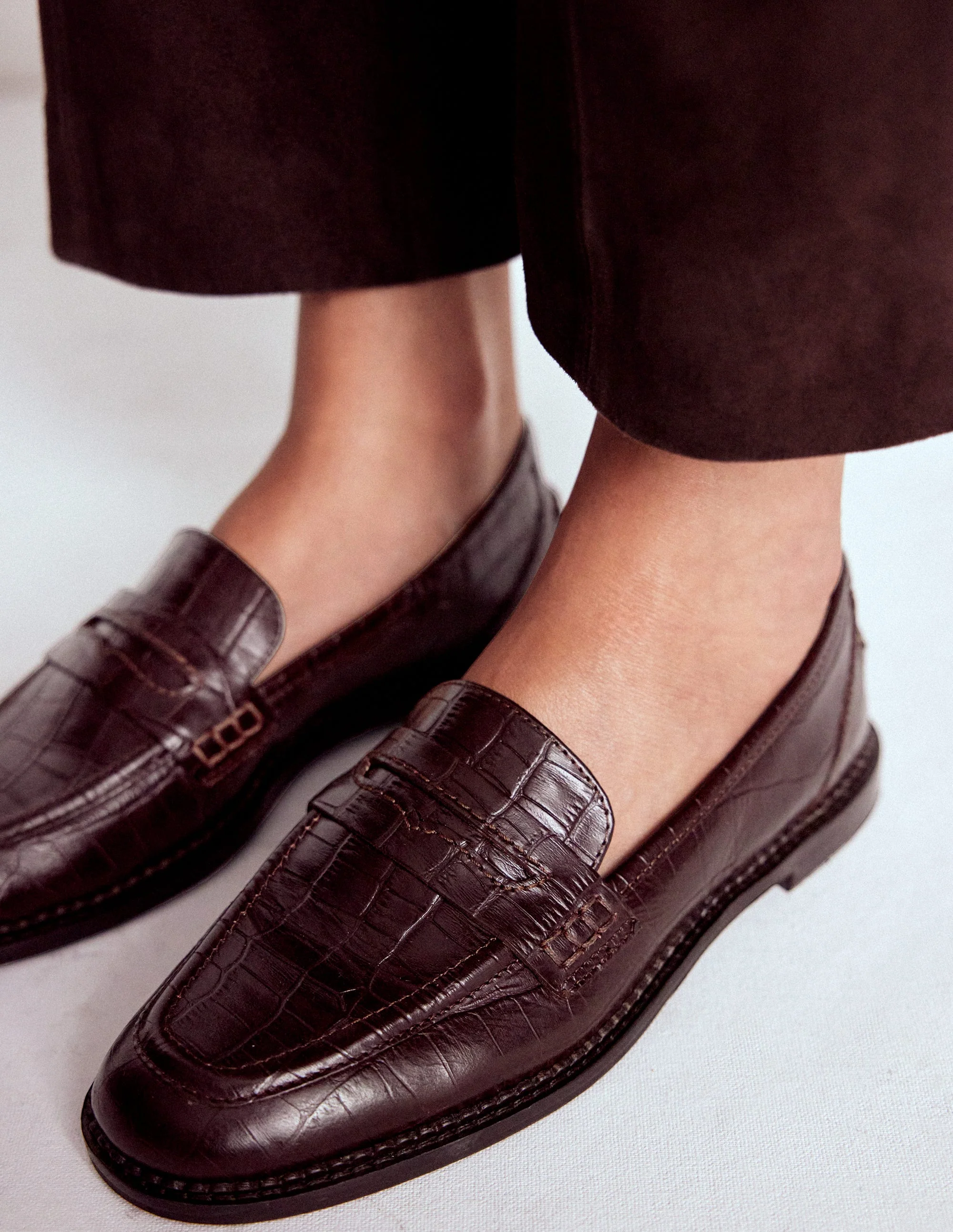 Nya Penny Loafers-Oxblood - Image 3
