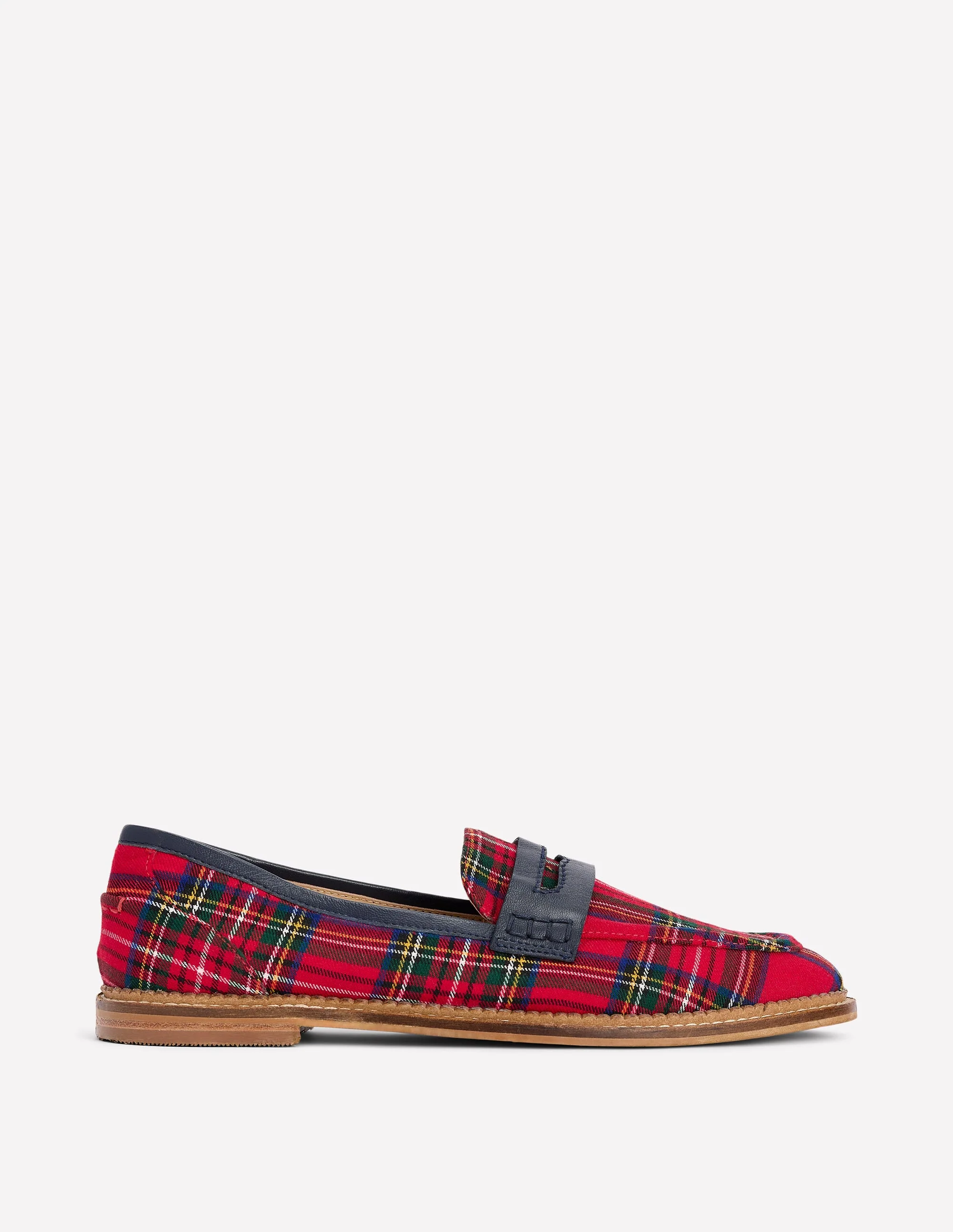 Nya Penny Loafers-Tartan