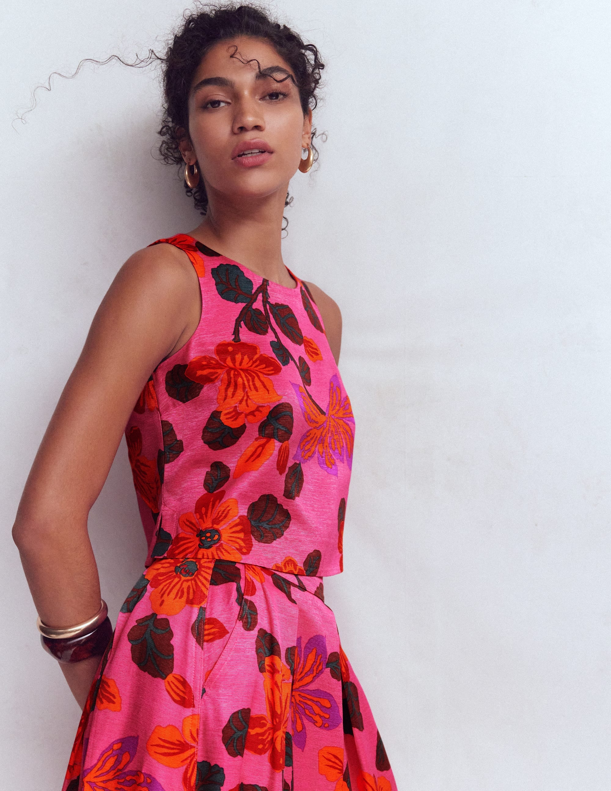 Occasion Shell Top-Multi, Elaborate Bloom - Image 5