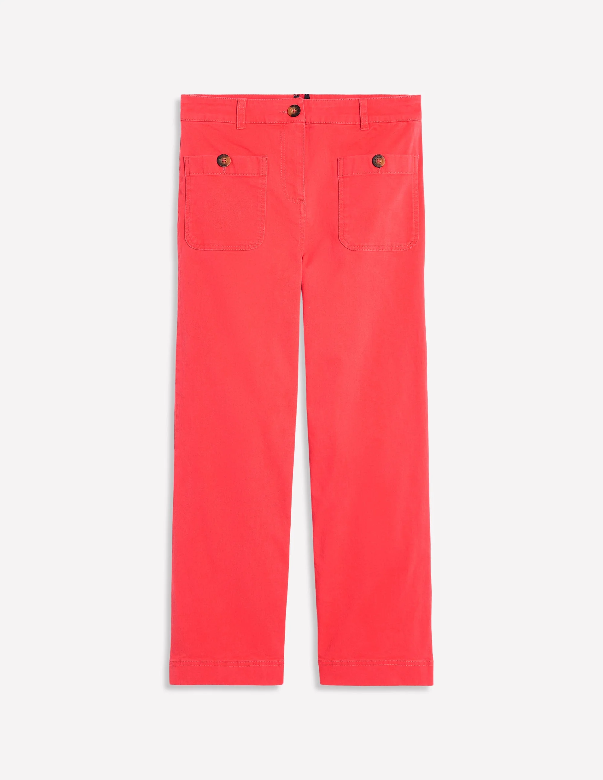 Patch Pocket Crop Chino-Jam Red - Image 5