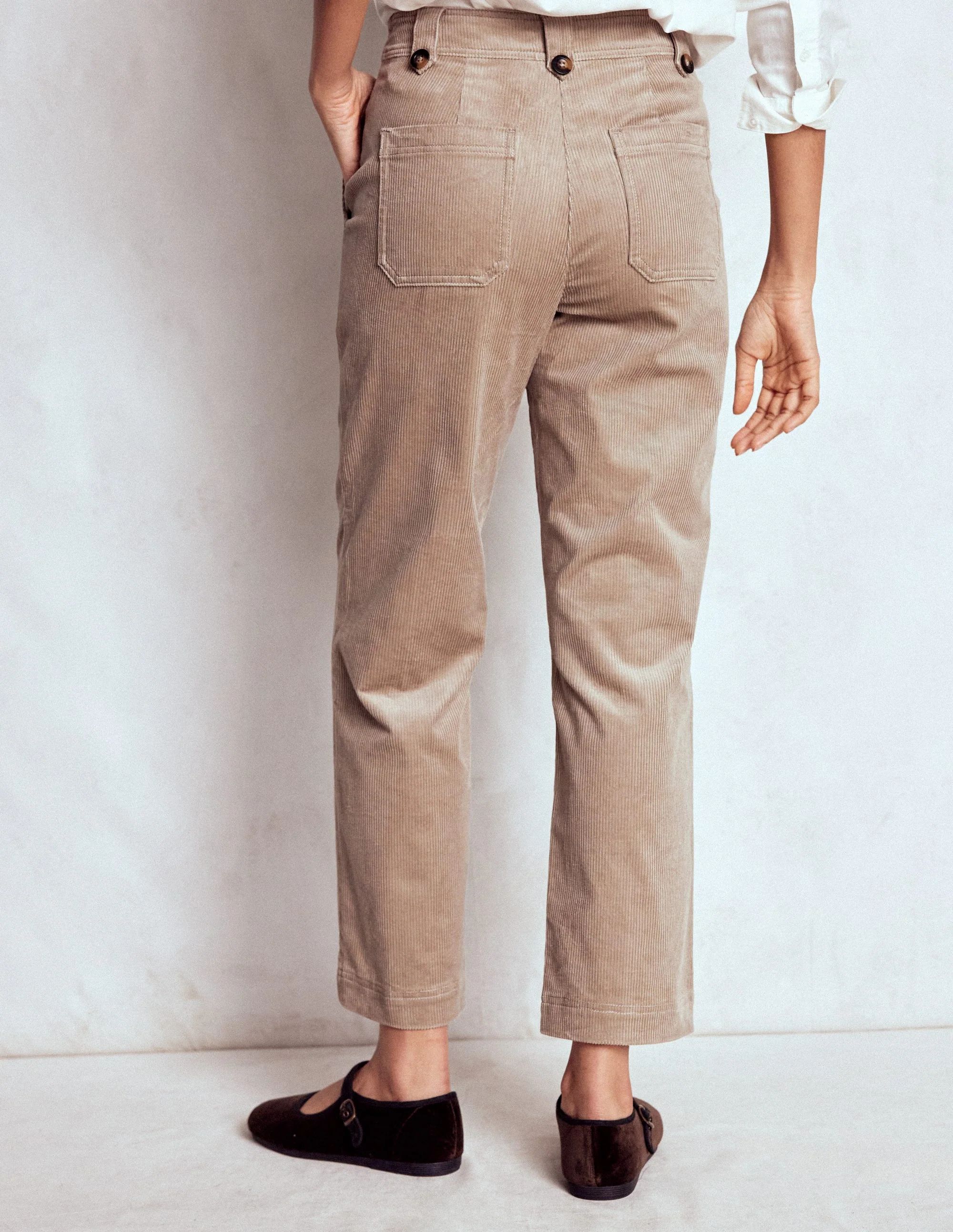 Pimlico Cord Trousers-Nutmeg - Image 3