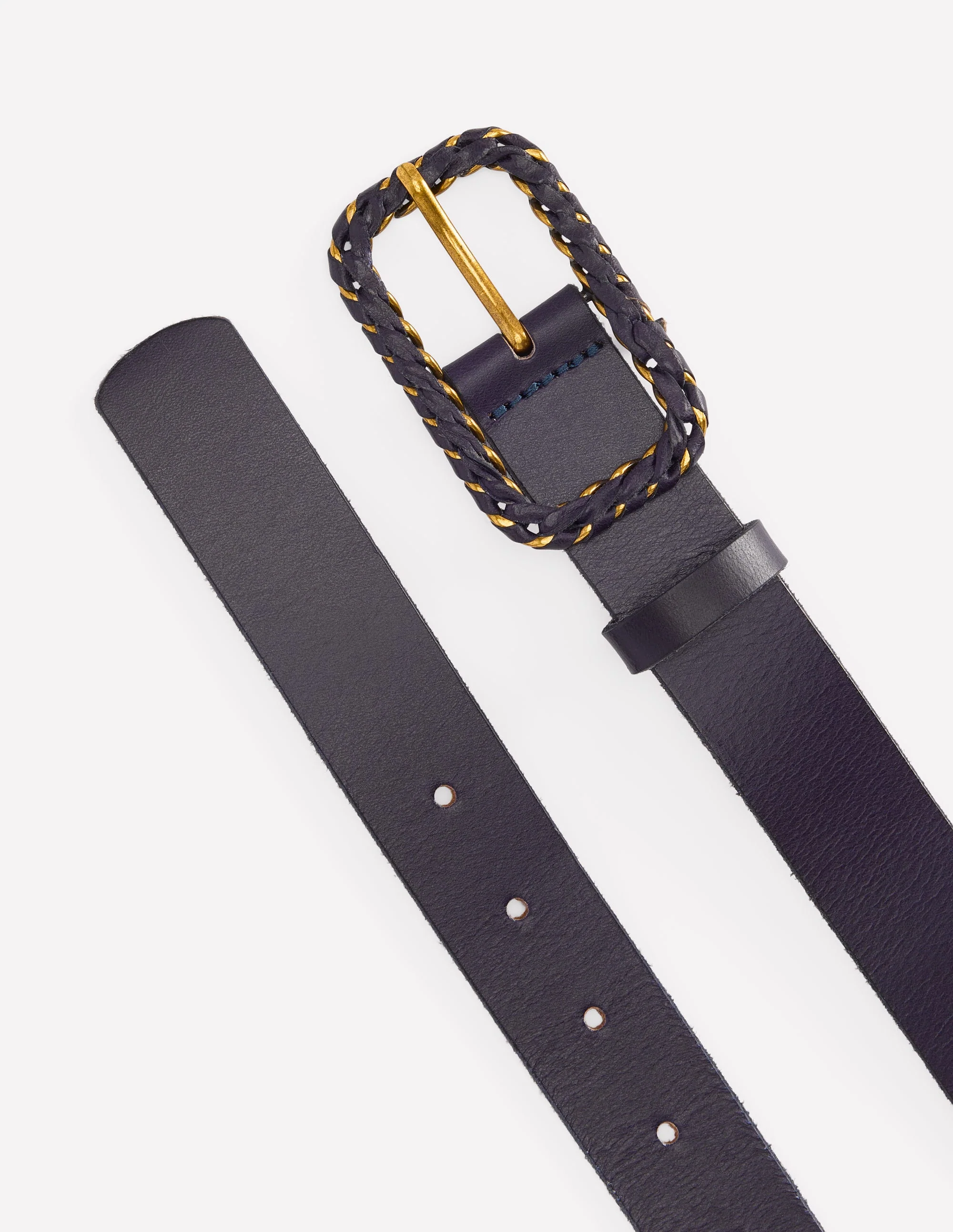 Plait Hardware Belt-Navy - Image 3