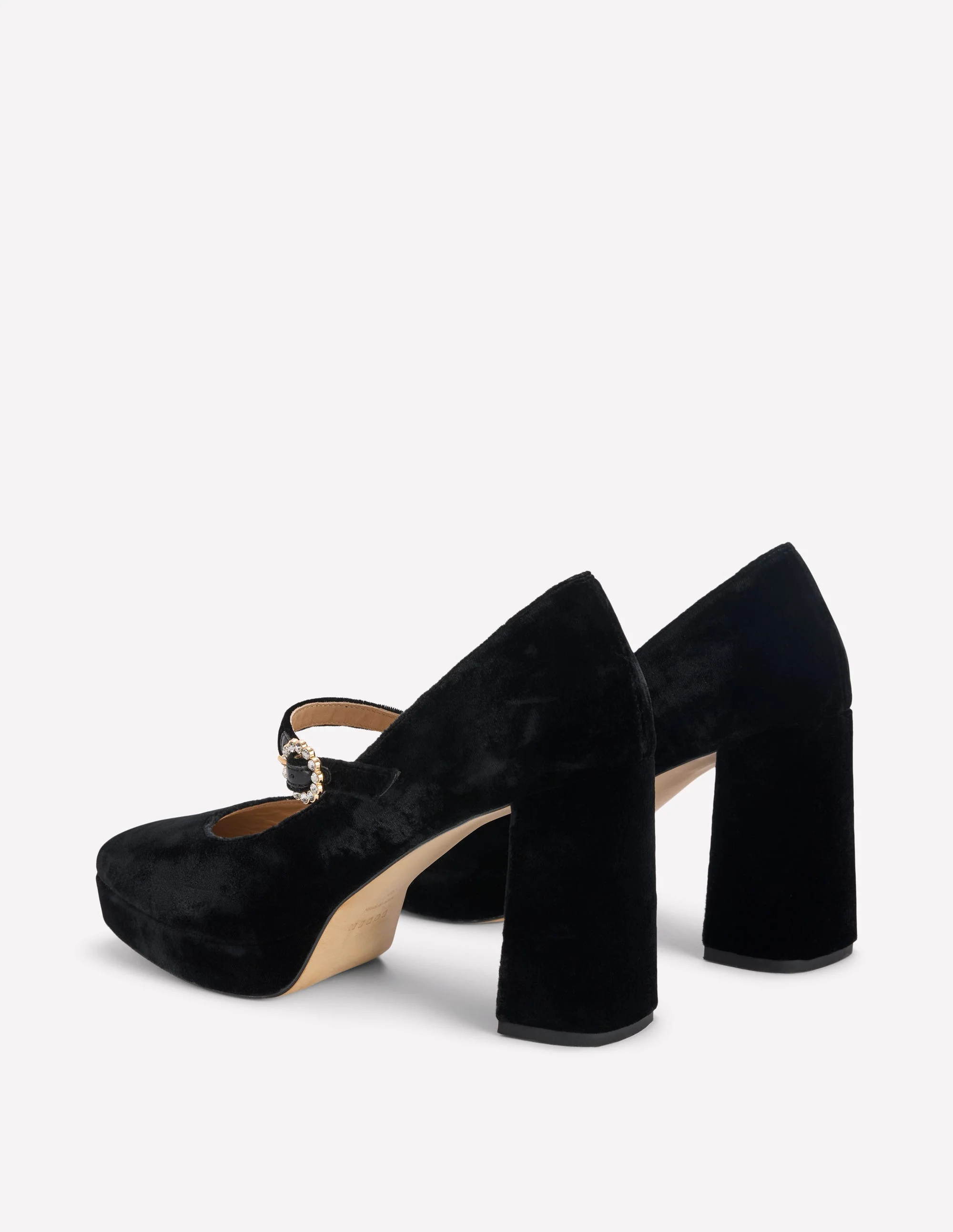 Platform Mary Janes-Black - Image 6