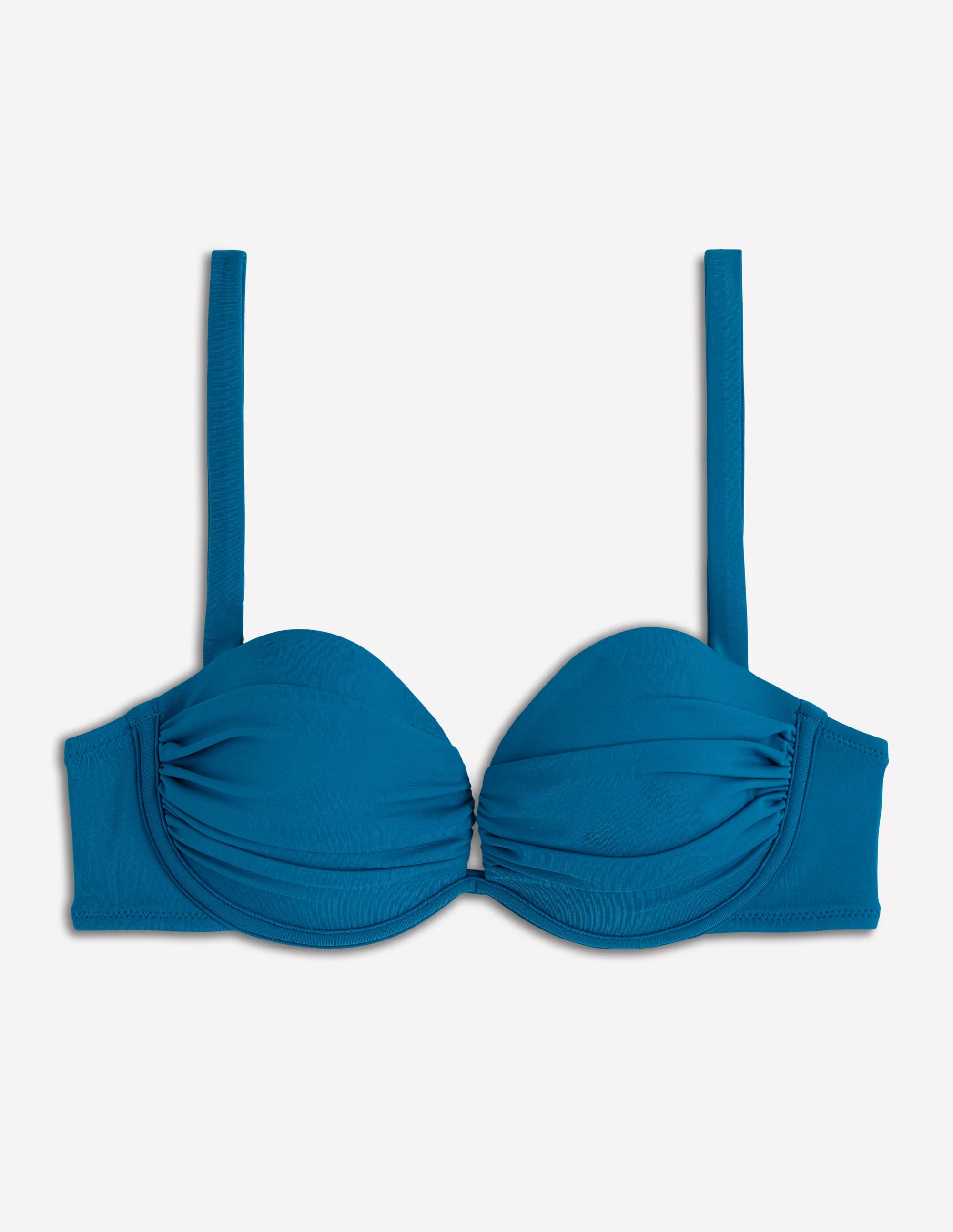 Pleated Cup Bikini Top-Oceanside - Image 6