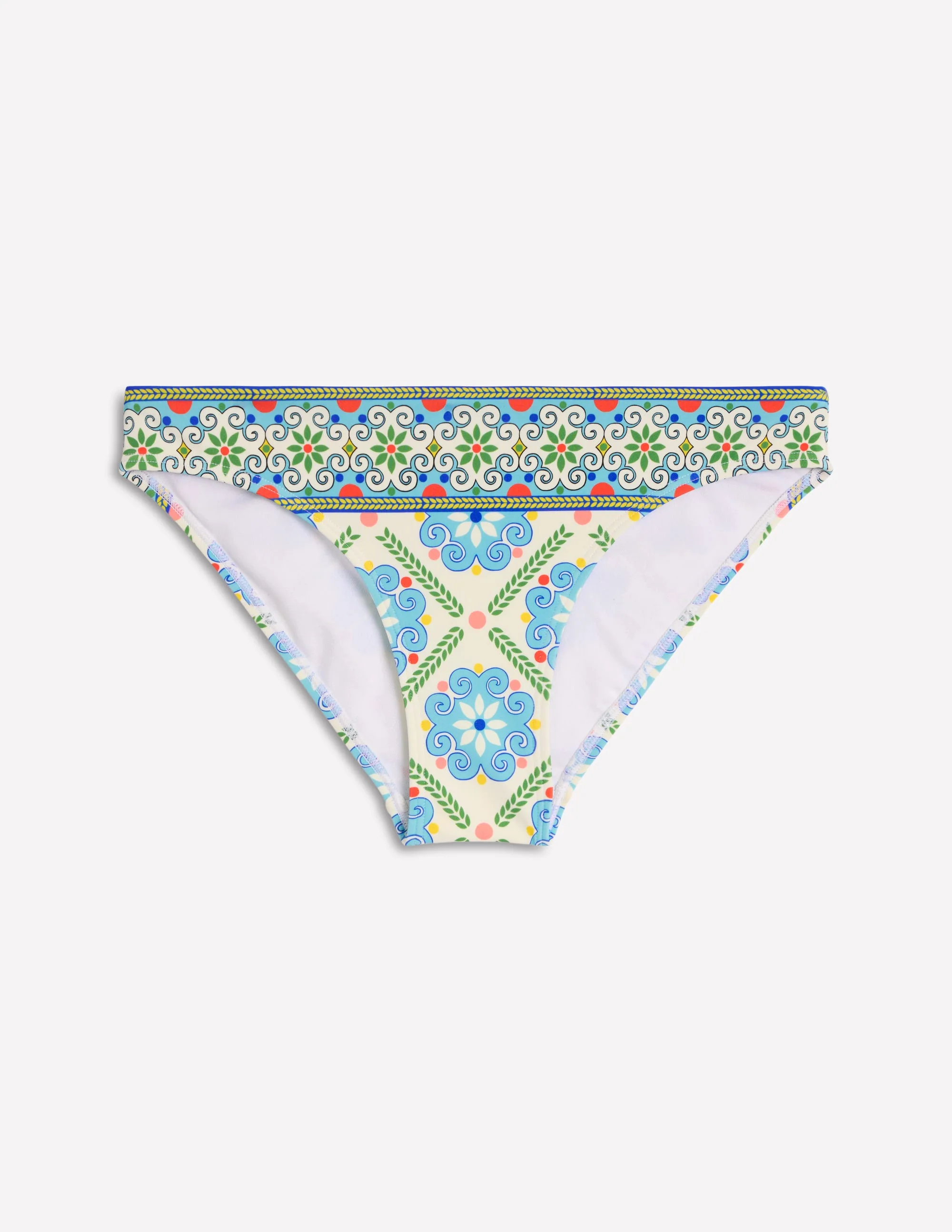 Porto Bikini Bottoms-Multi, Citrus Vine Tile - Image 8
