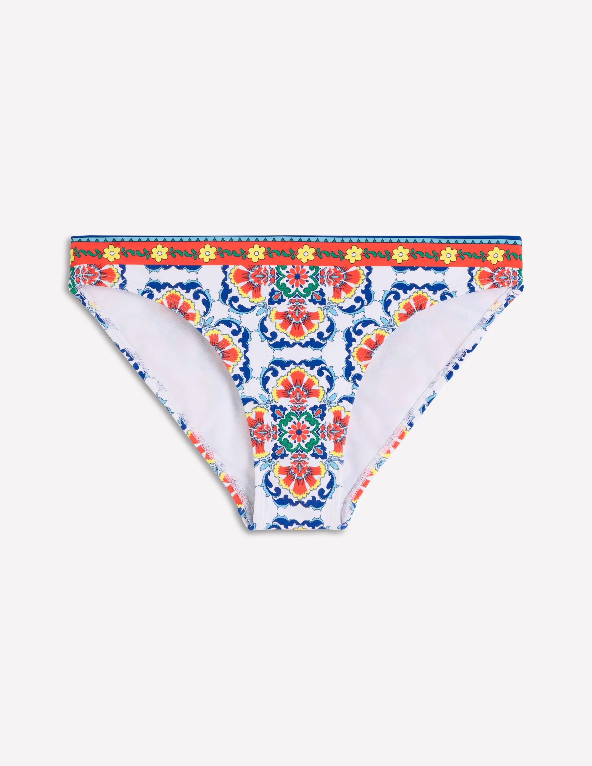 Porto Bikini Bottoms-Multi, ornamental trellis - Image 5