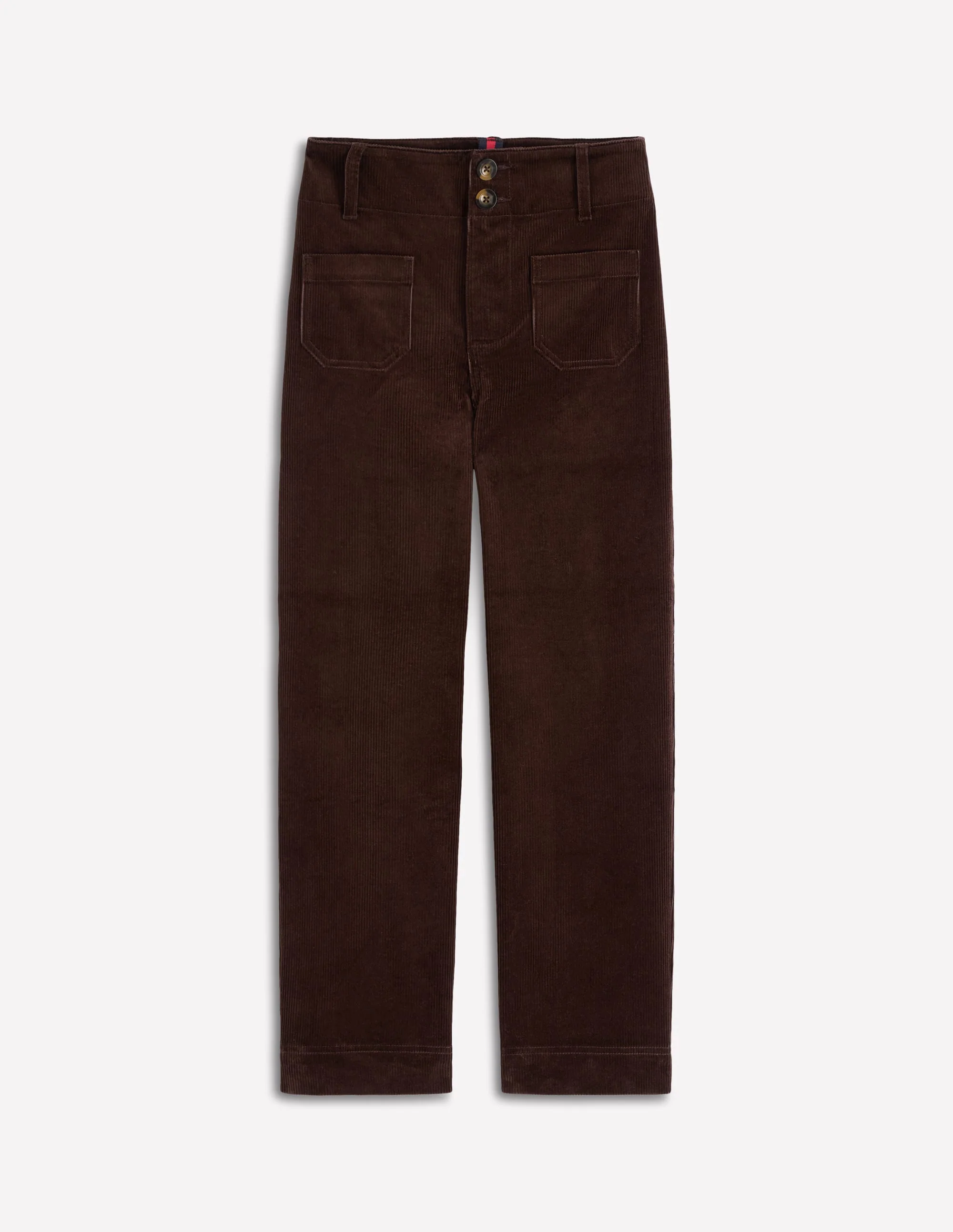 Primrose Cord Trousers-Espresso - Image 7