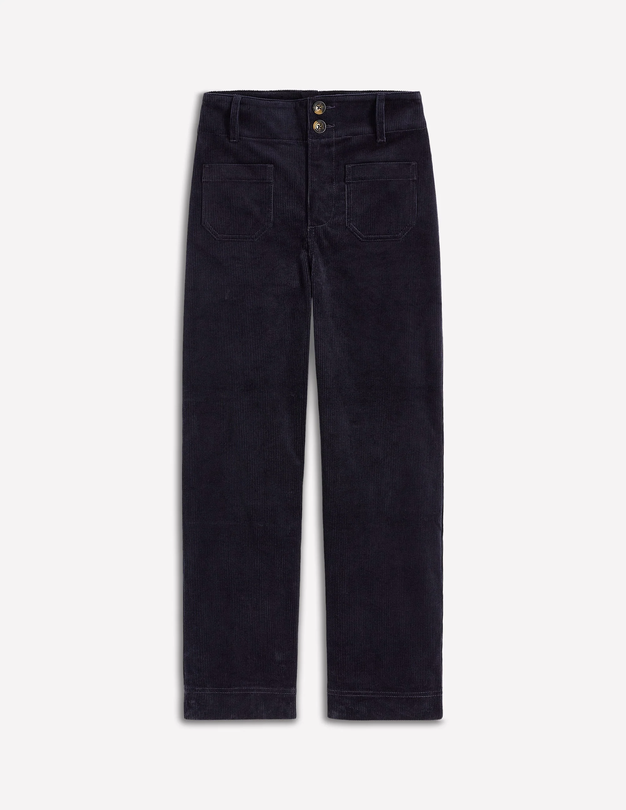 Primrose Cord Trousers-Navy - Image 5