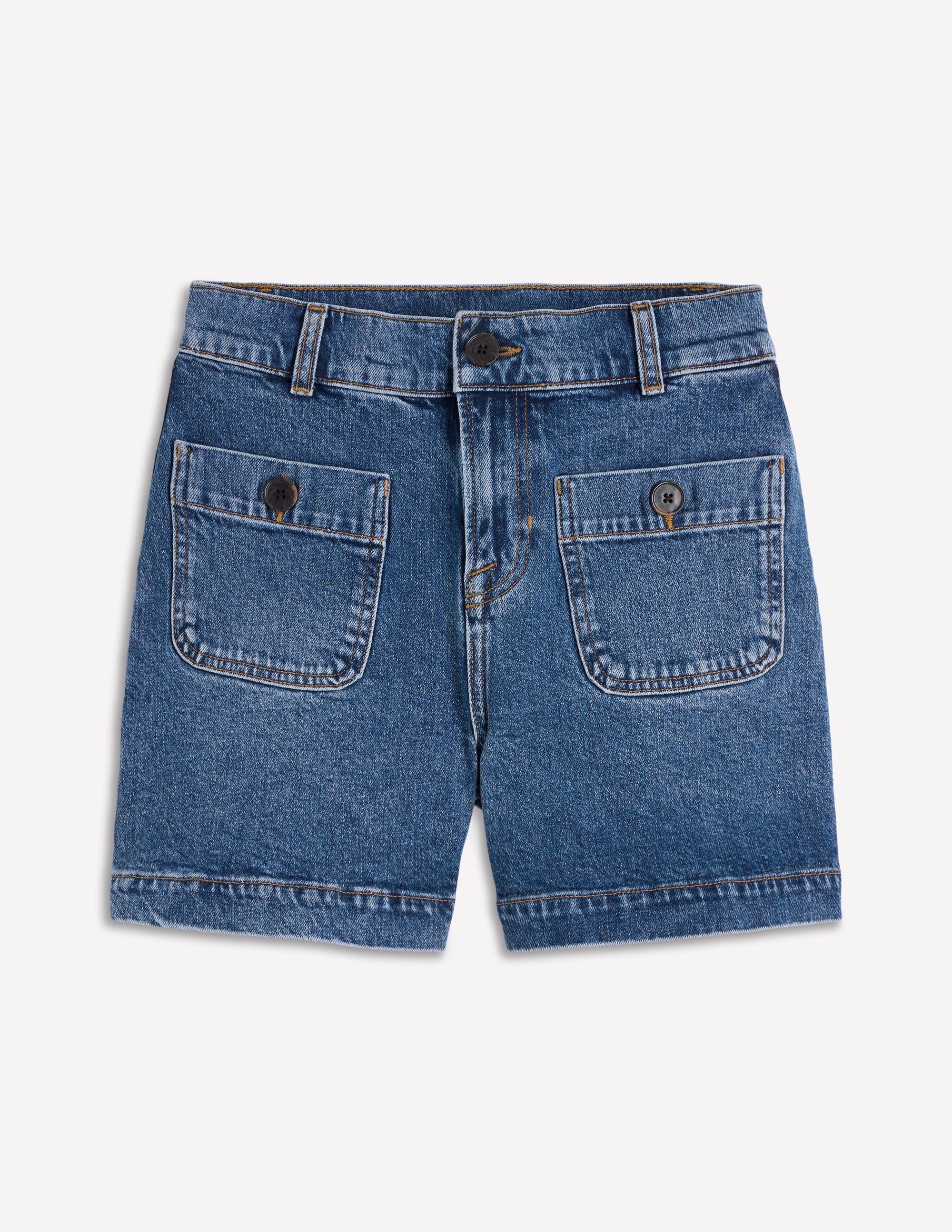 Primrose Denim Shorts-Mid Vintage - Image 5