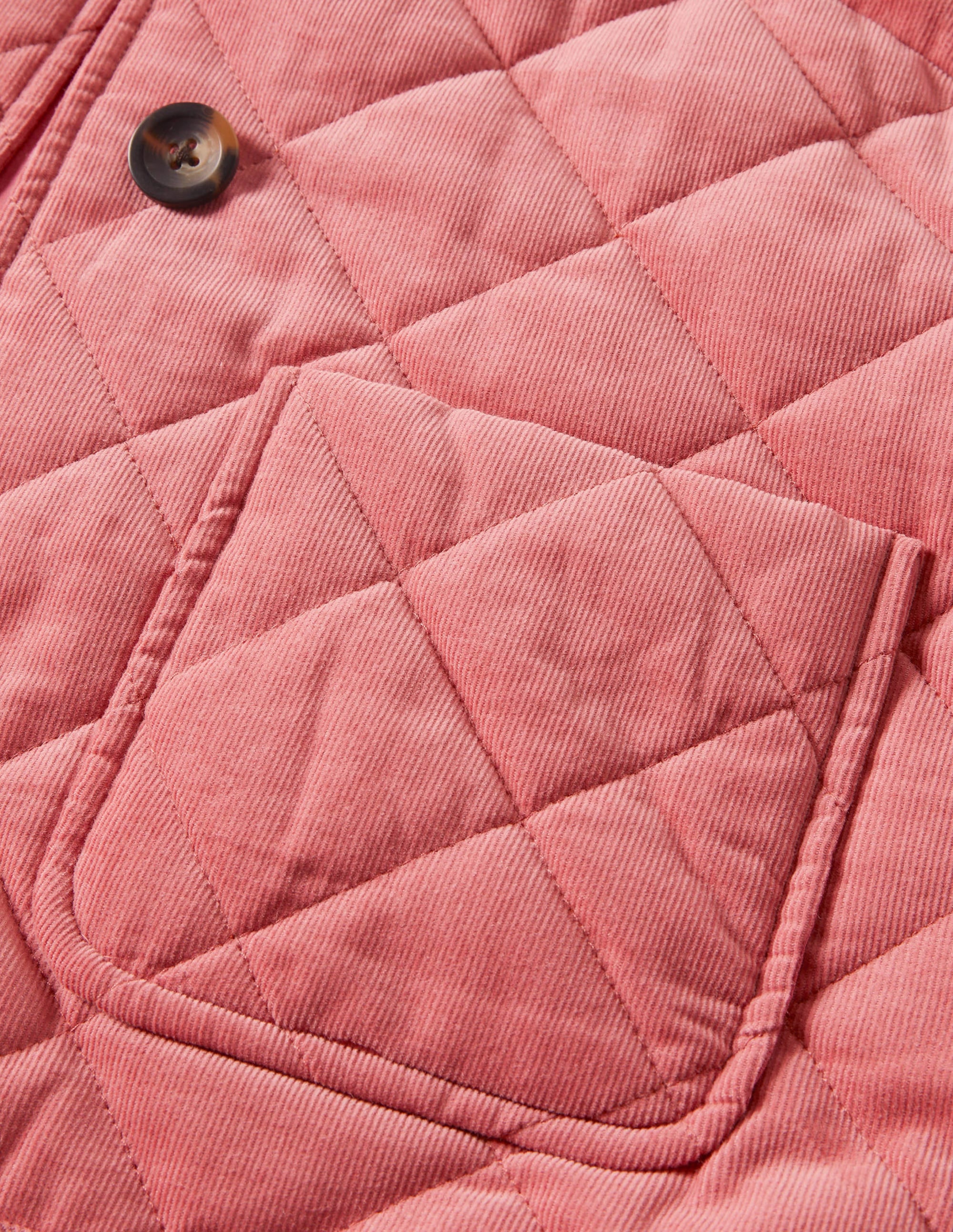 Quilted Vest-Dusty Red - Image 9