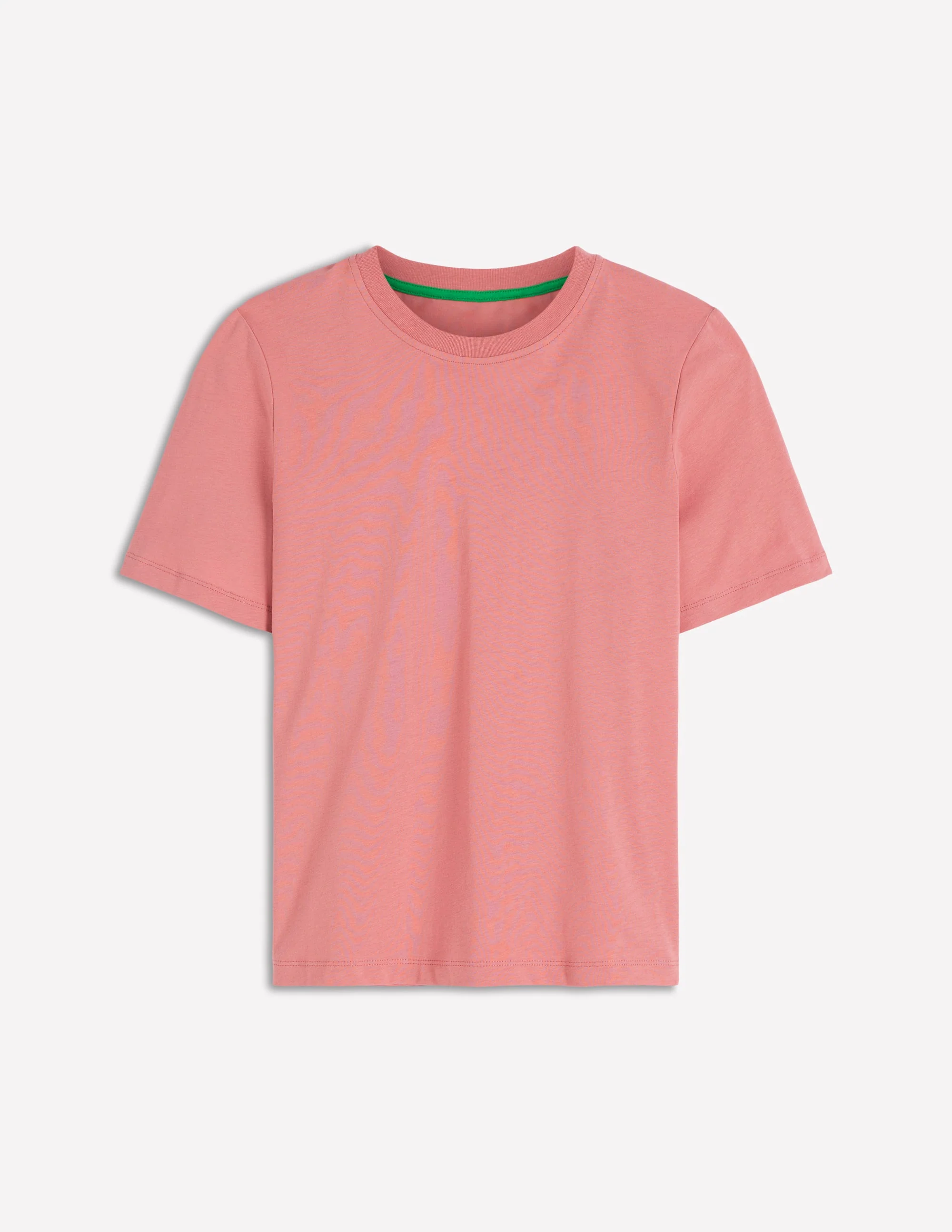 Ren Cotton Crew Neck T-shirt-Vintage Rose - Image 4