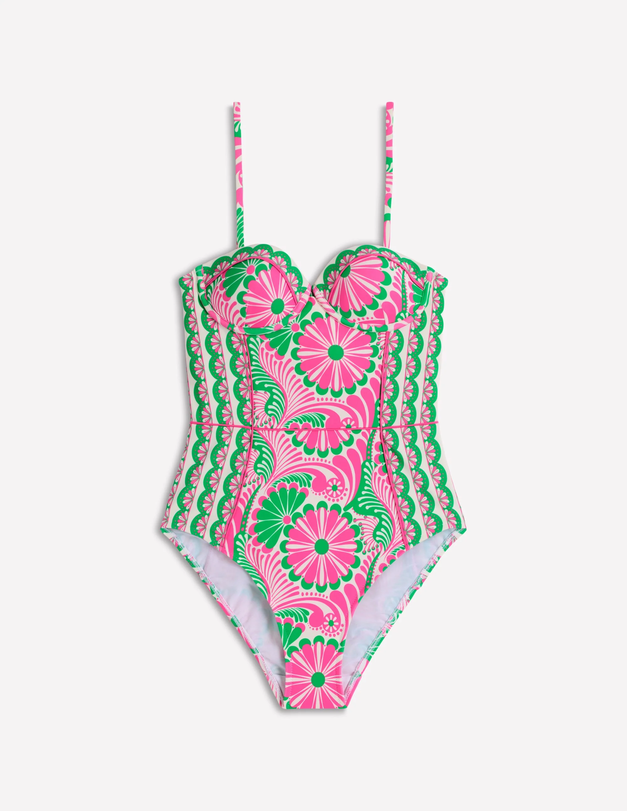 Rhodes Cup-Size Swimsuit-Pink, Euphoric Gardens - Image 5