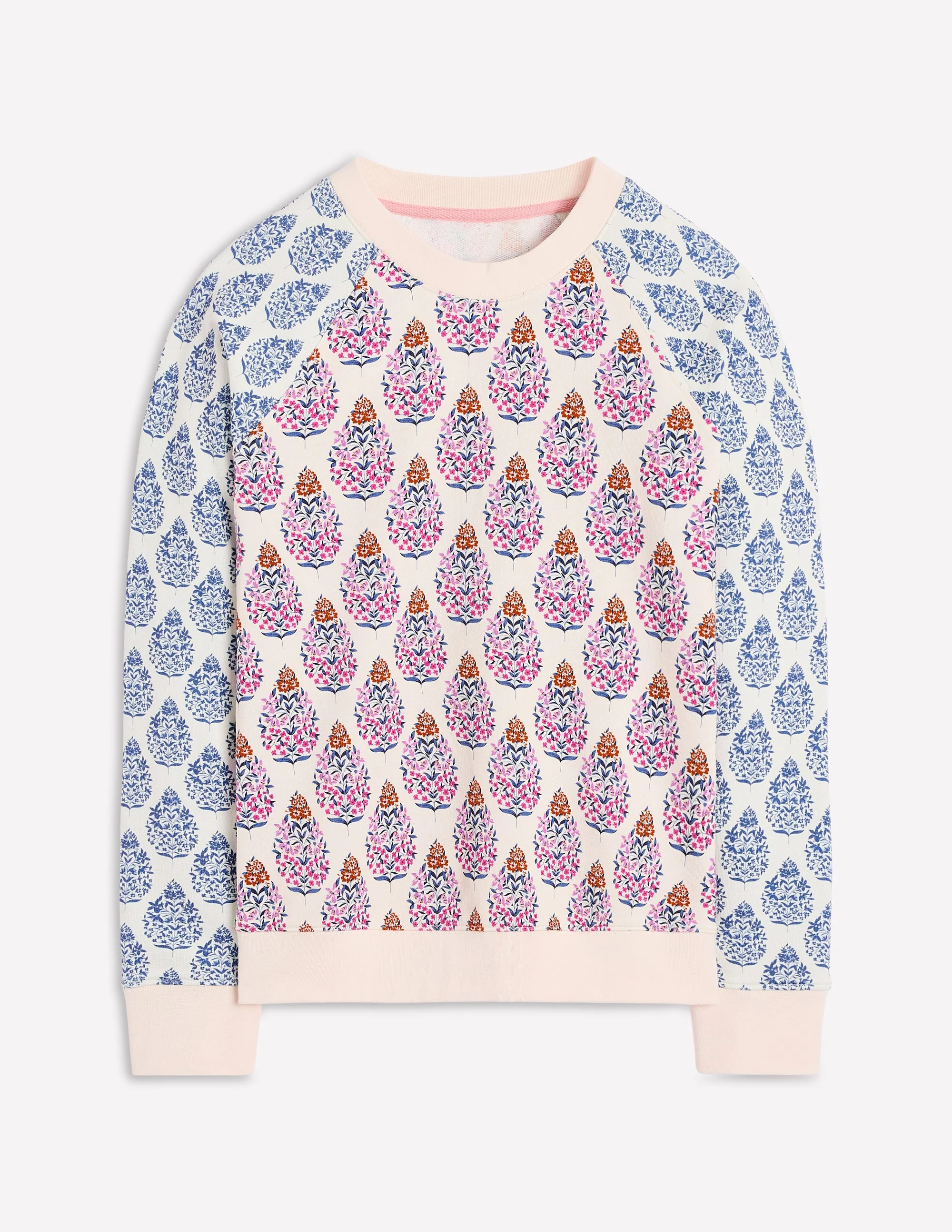 Rosa Printed Sweatshirt-Multi, Wildflower Bouquet - Image 4