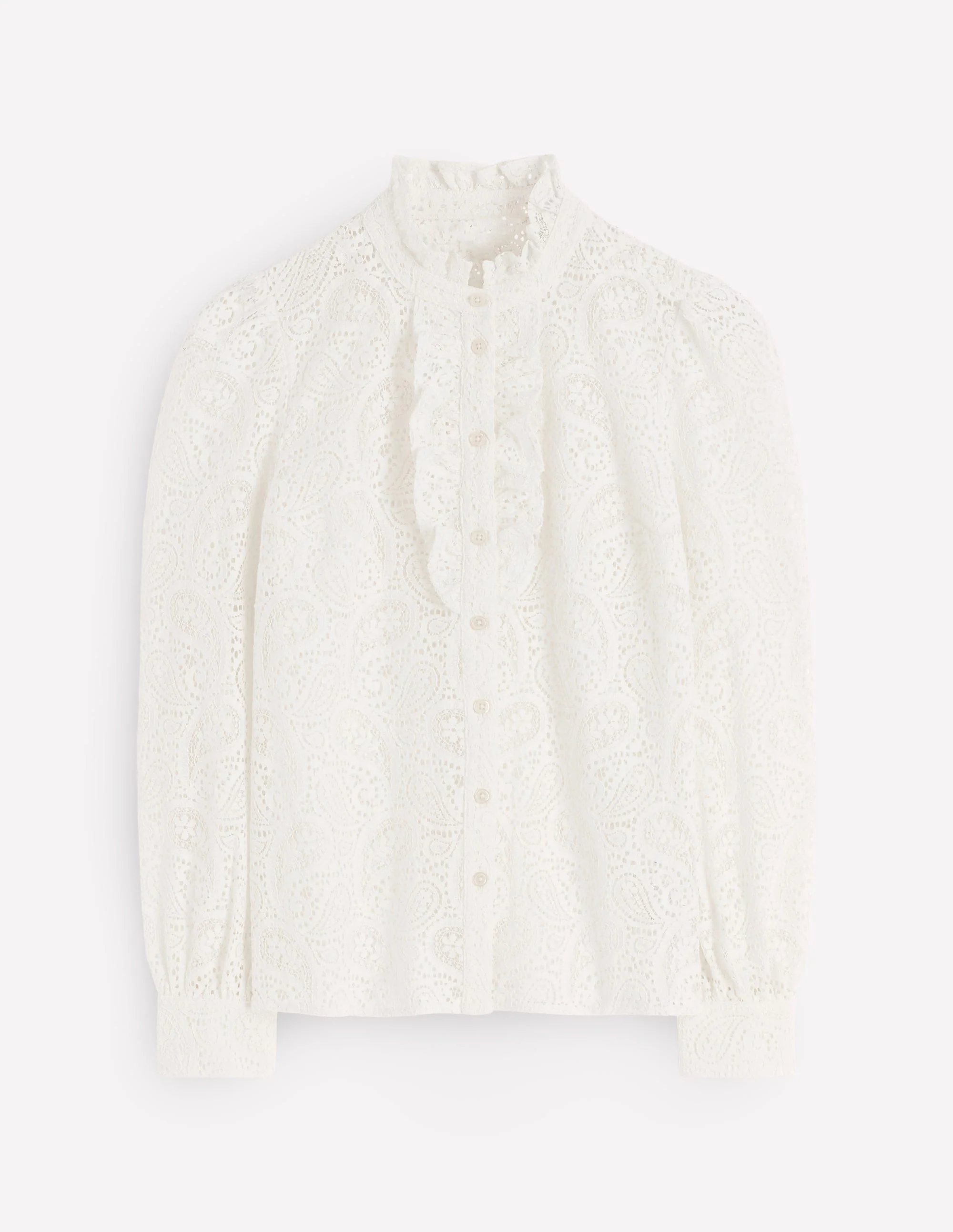 Sasha Lace Top-Ivory - Image 6