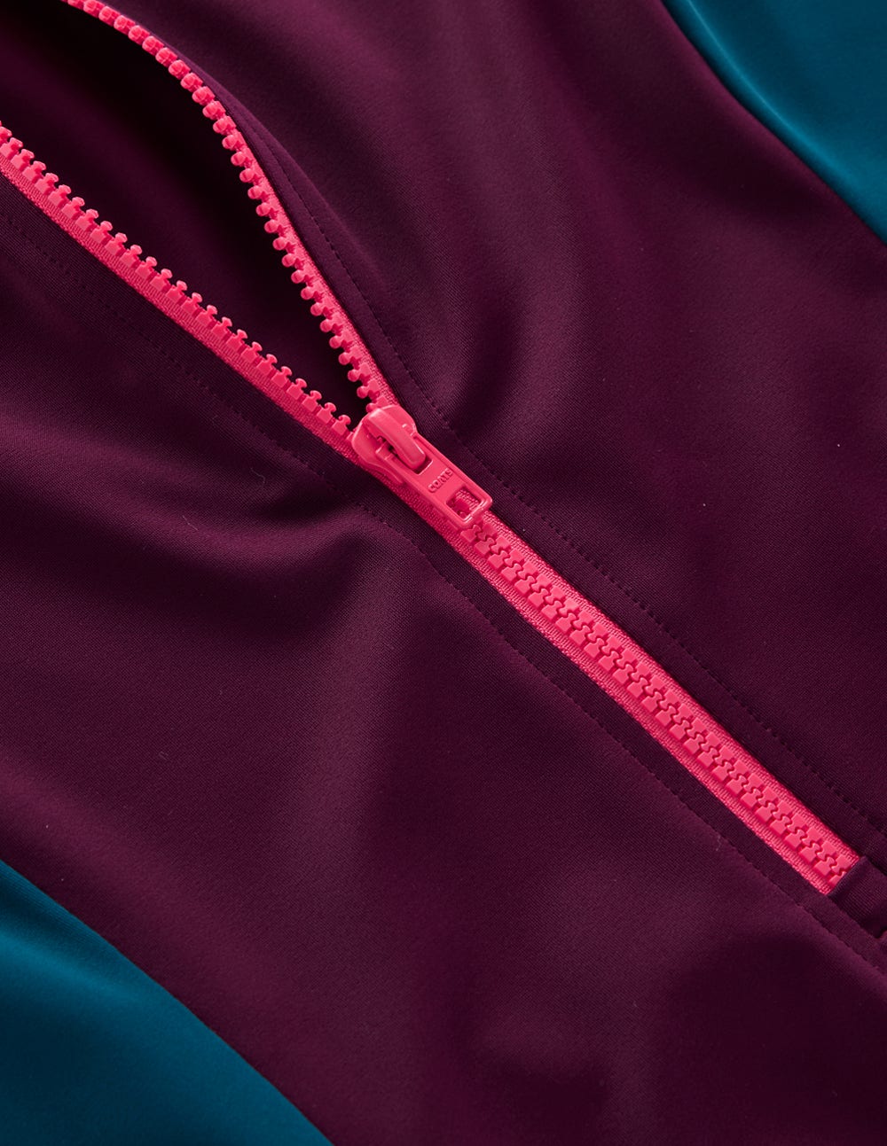 Short Sleeve Rash Guard Top-Purple, Colour block - Image 6