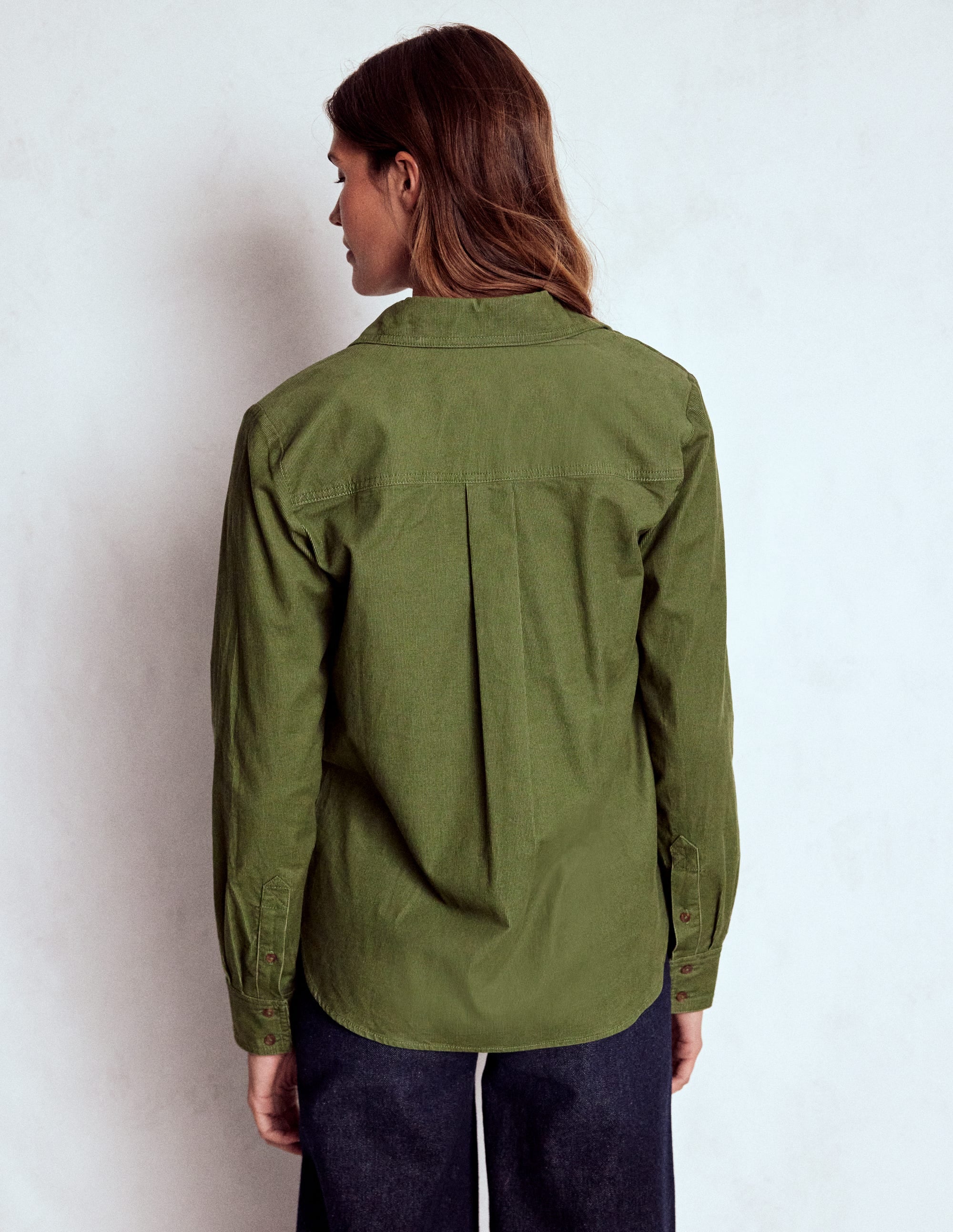 Sienna Cord Shirt-Fern - Image 3