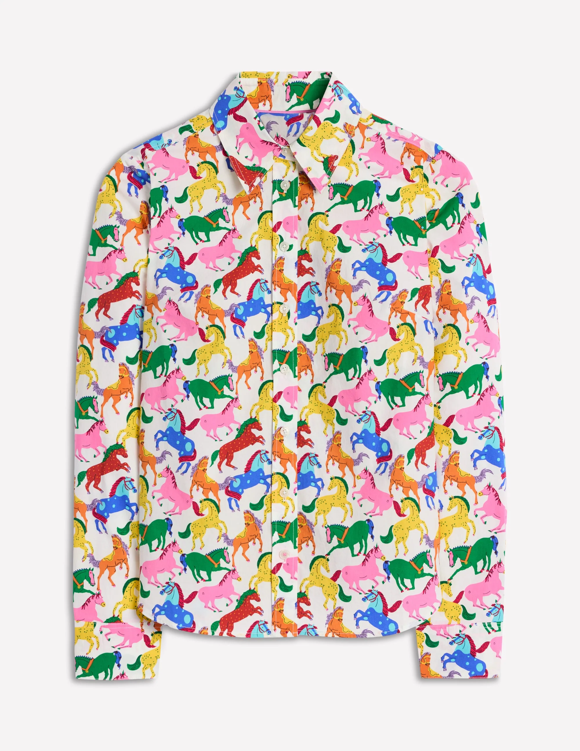 Sienna Cotton Shirt-Multi, Pony Club - Image 7