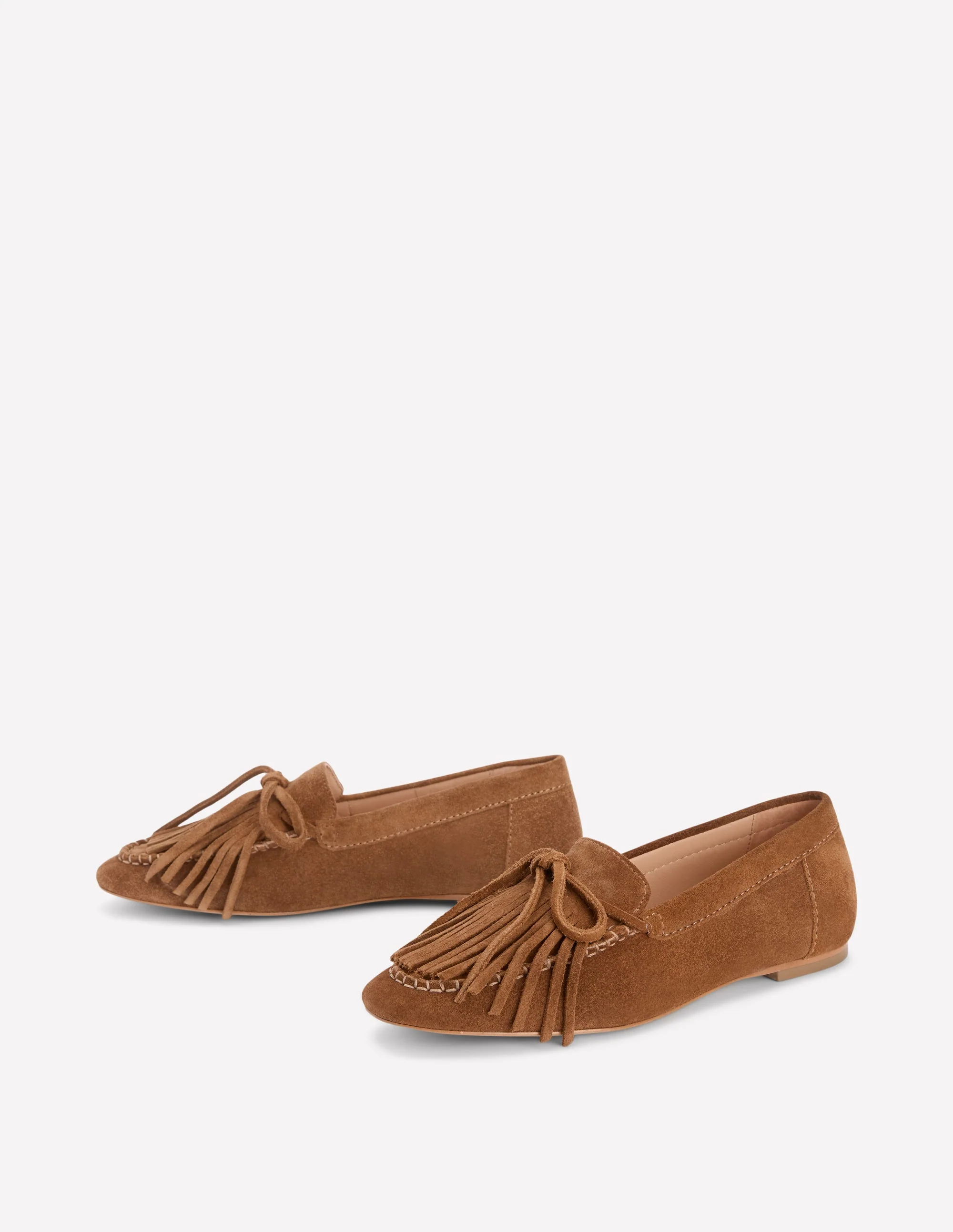 Soft Tassel Deck Shoes-Tan - Image 4