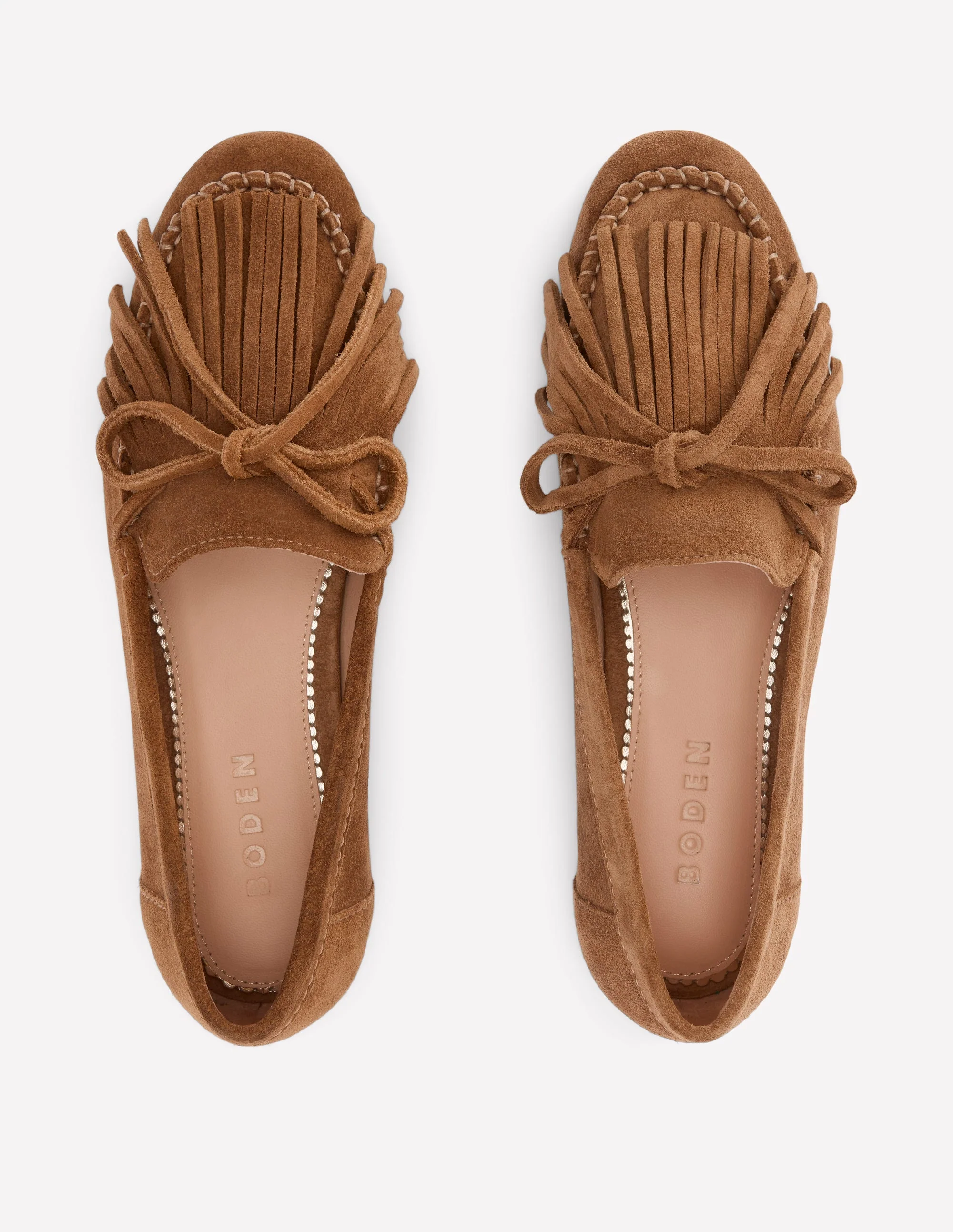 Soft Tassel Deck Shoes-Tan - Image 6