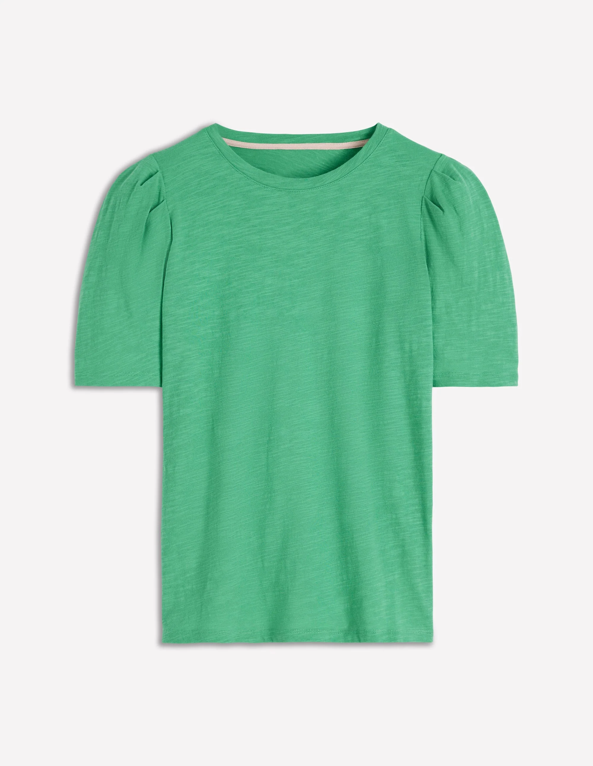 Sophie Puff Sleeve T-shirt-Aloe Green - Image 6
