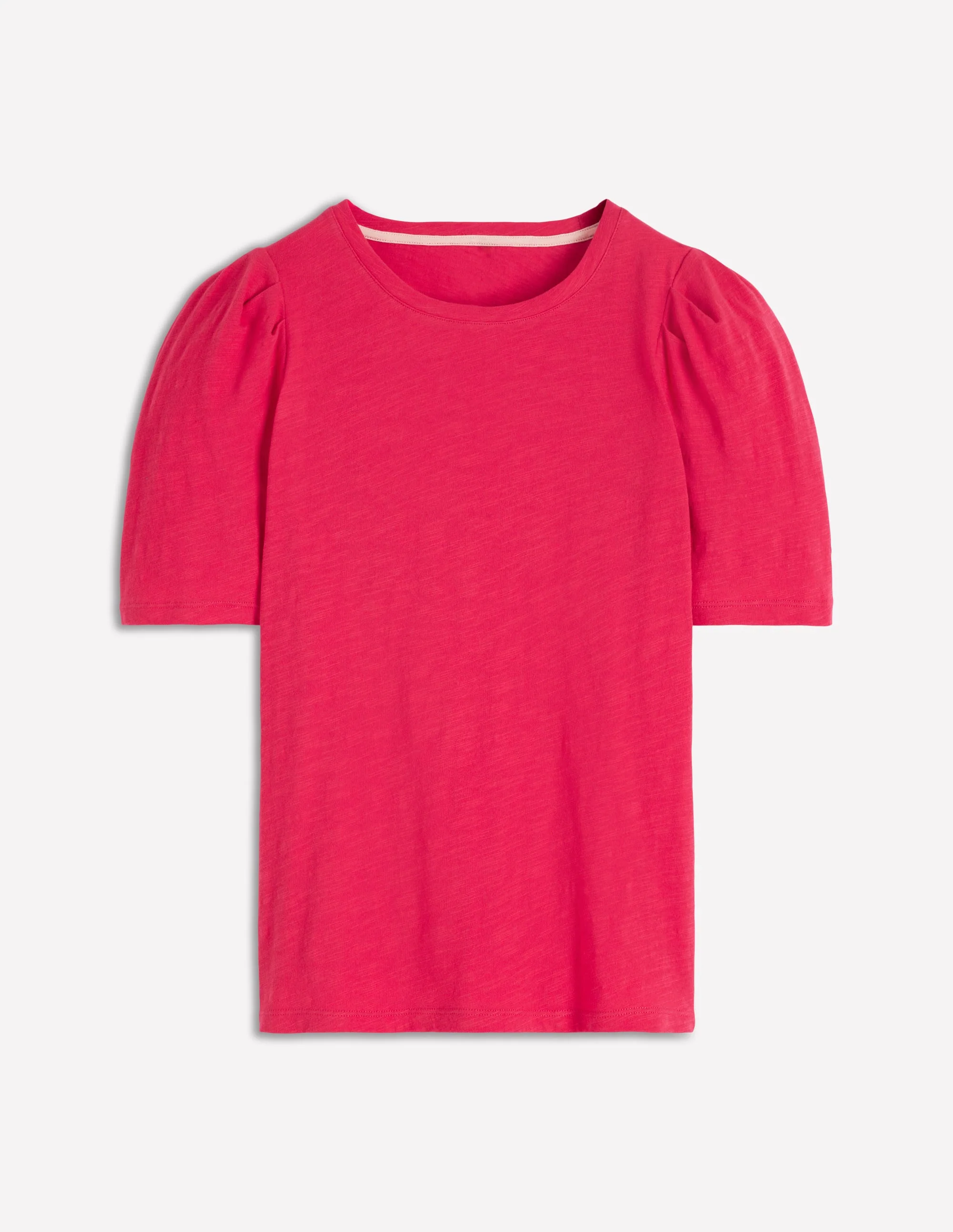 Sophie Puff Sleeve T-shirt-Opulent Pink - Image 5