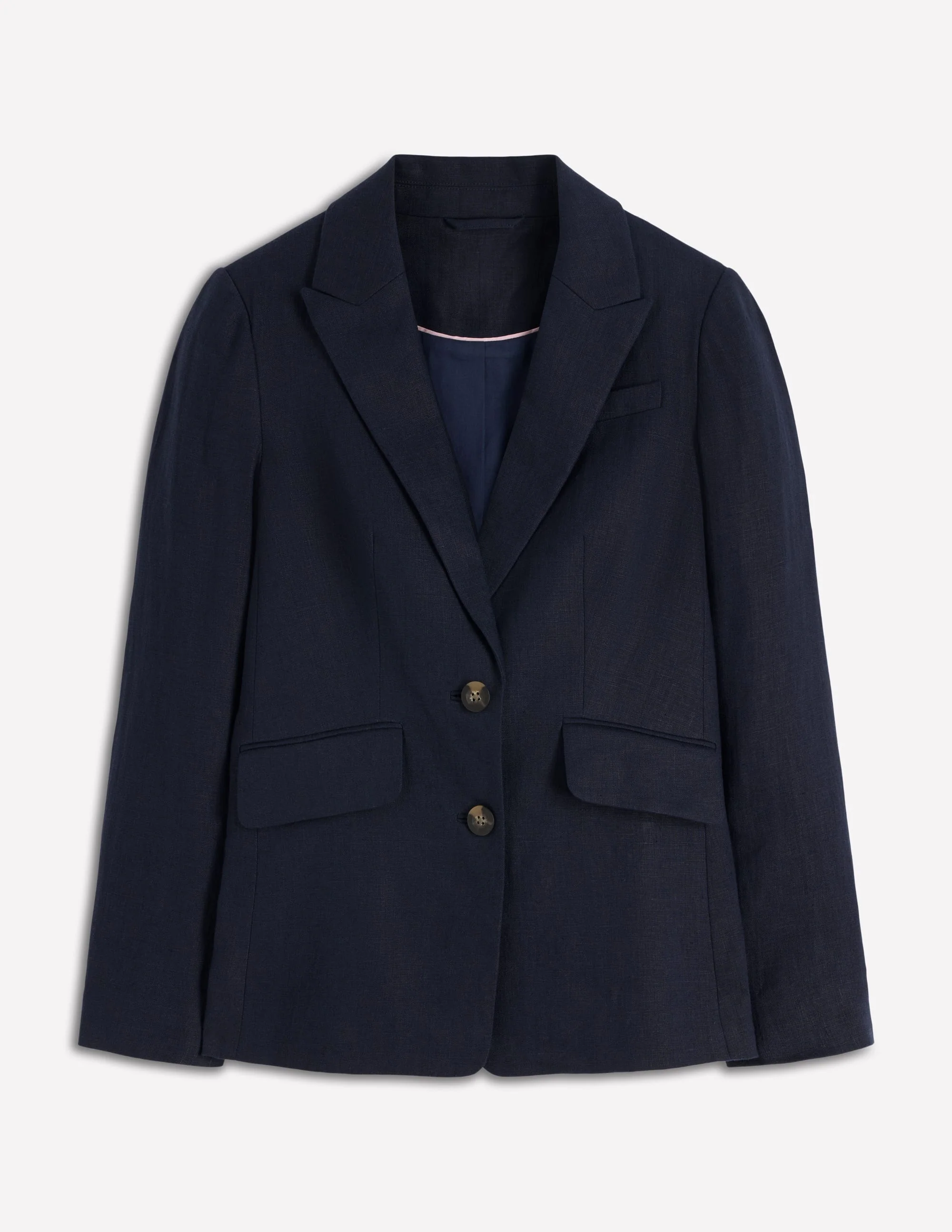 Stamford Linen Blazer-Navy - Image 6