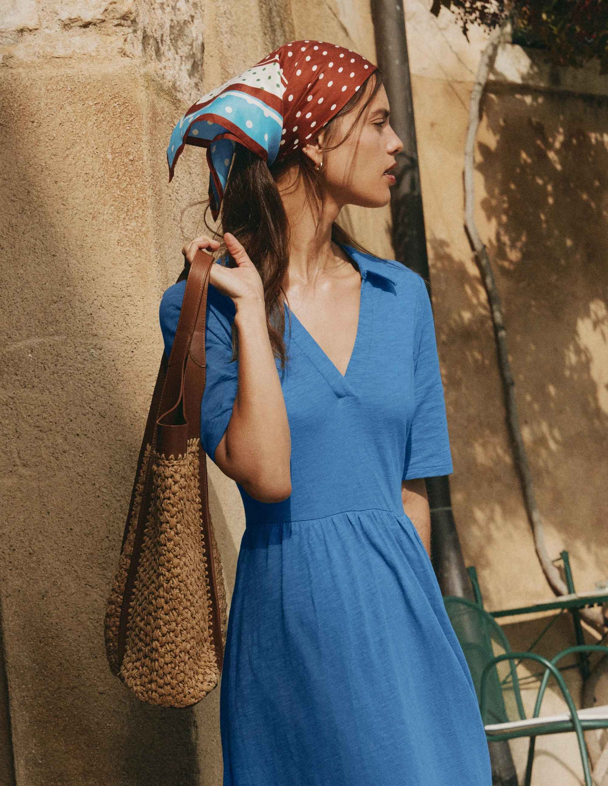 Straw Tote-Natural Raffia - Image 7