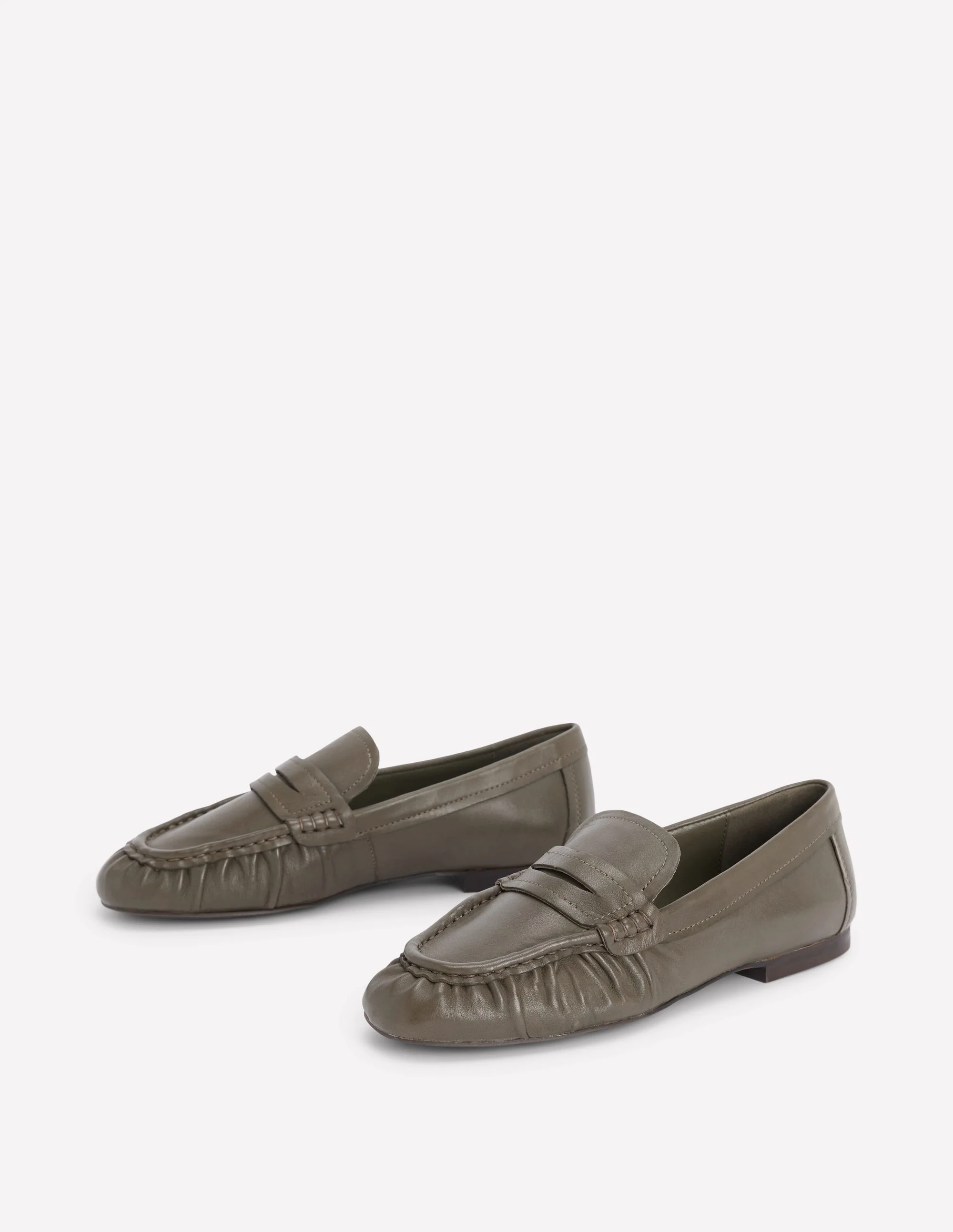 Super Soft Flexi Loafer-Deep Olive - Image 3