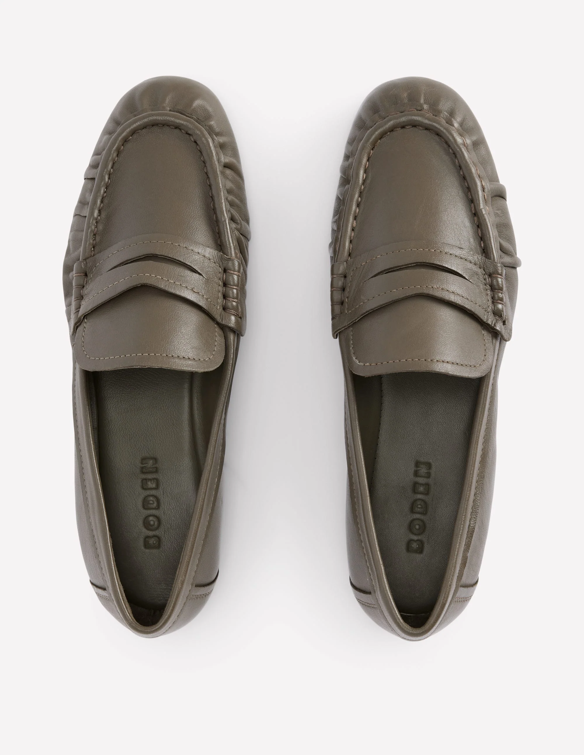 Super Soft Flexi Loafer-Deep Olive - Image 5
