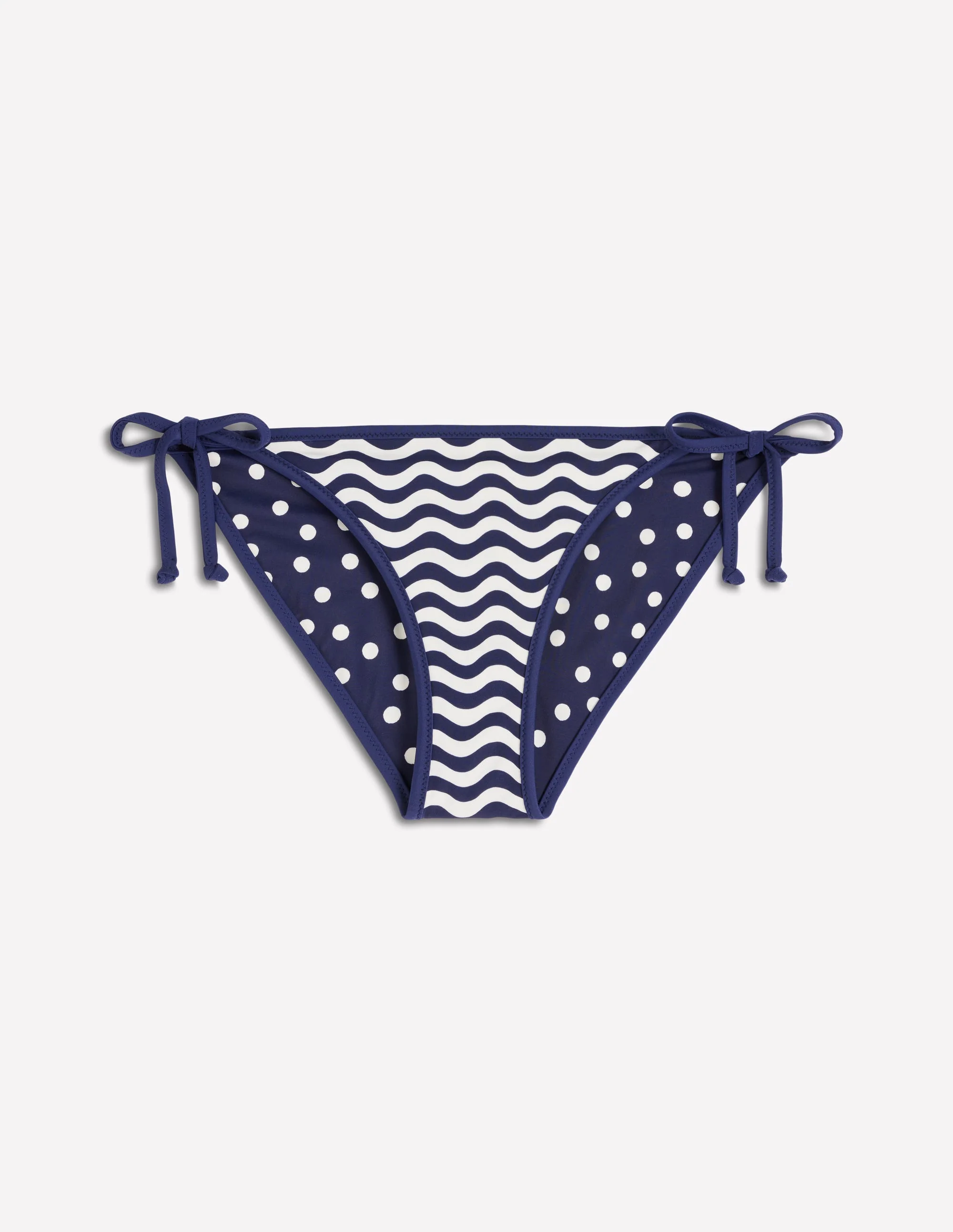 Symi Reversible Bikini Bottoms-French Navy - Image 6