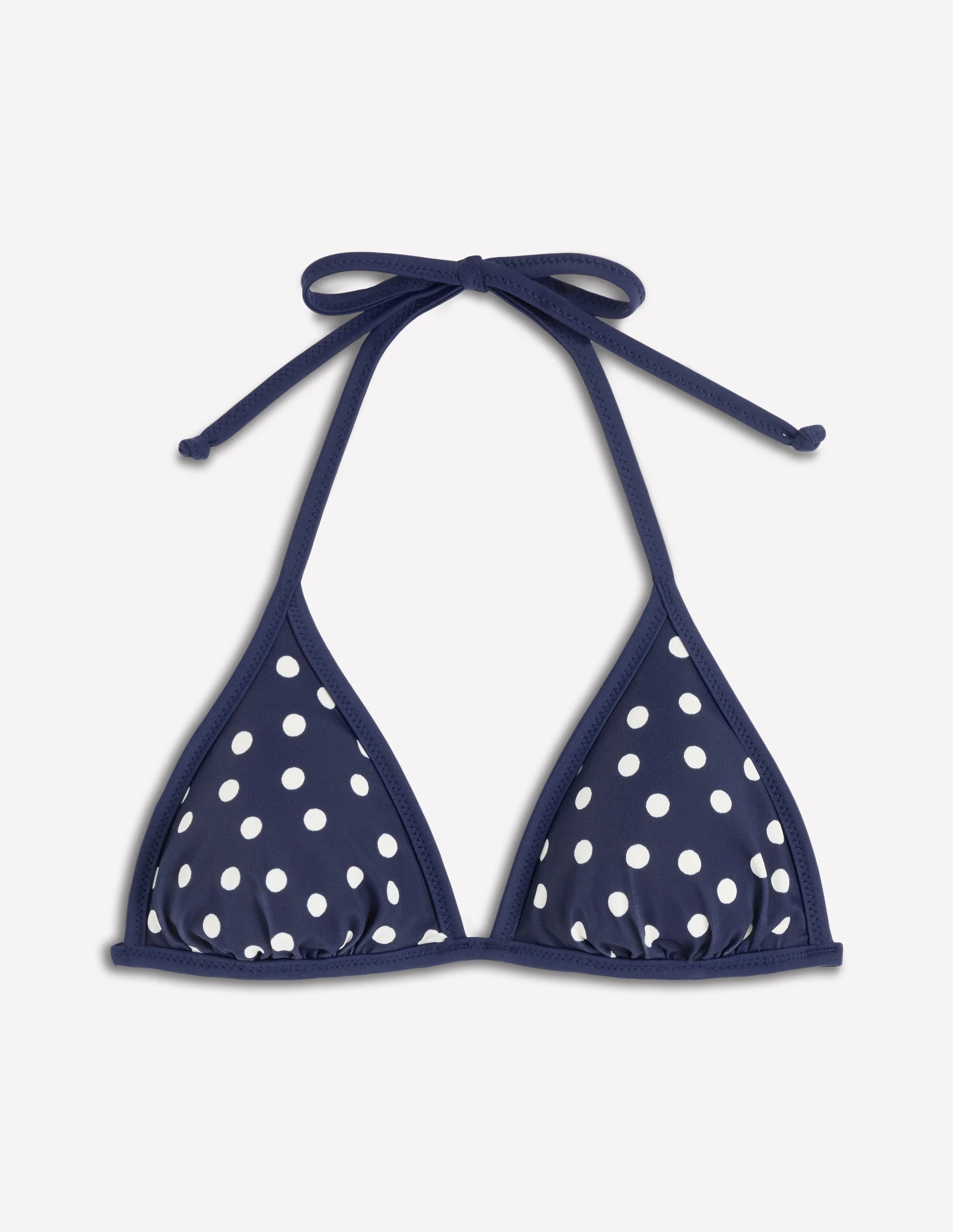 Symi Reversible Bikini Top-Navy, Stipe & Dot - Image 6